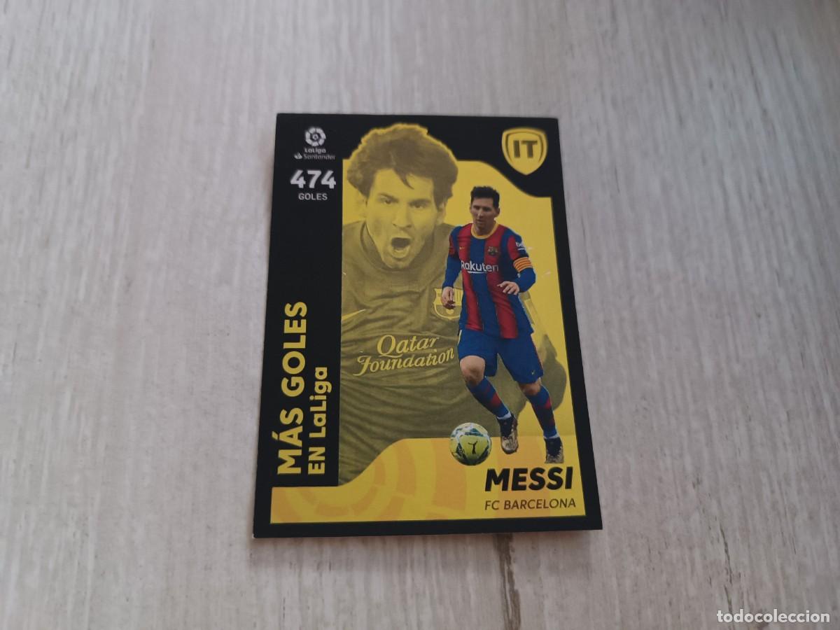 Football Stickers: MESSI ISLA DEL TESORO LIGA ESTE 2021 2022 21 22. NUNCA PEGADO