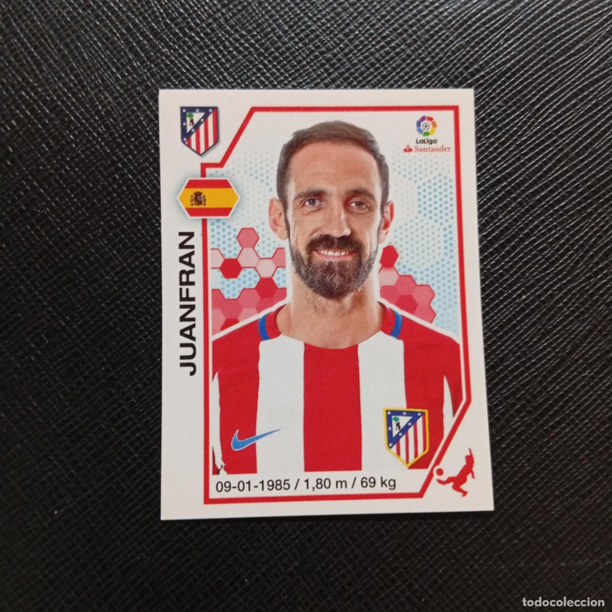 Cromos de f&uacute;tbol: 3 JUANFRAN AT MADRID PANINI 2016 2017 CROMO 16 17 FUTBOL LIGA - SIN PEGAR - A215 PG1 B