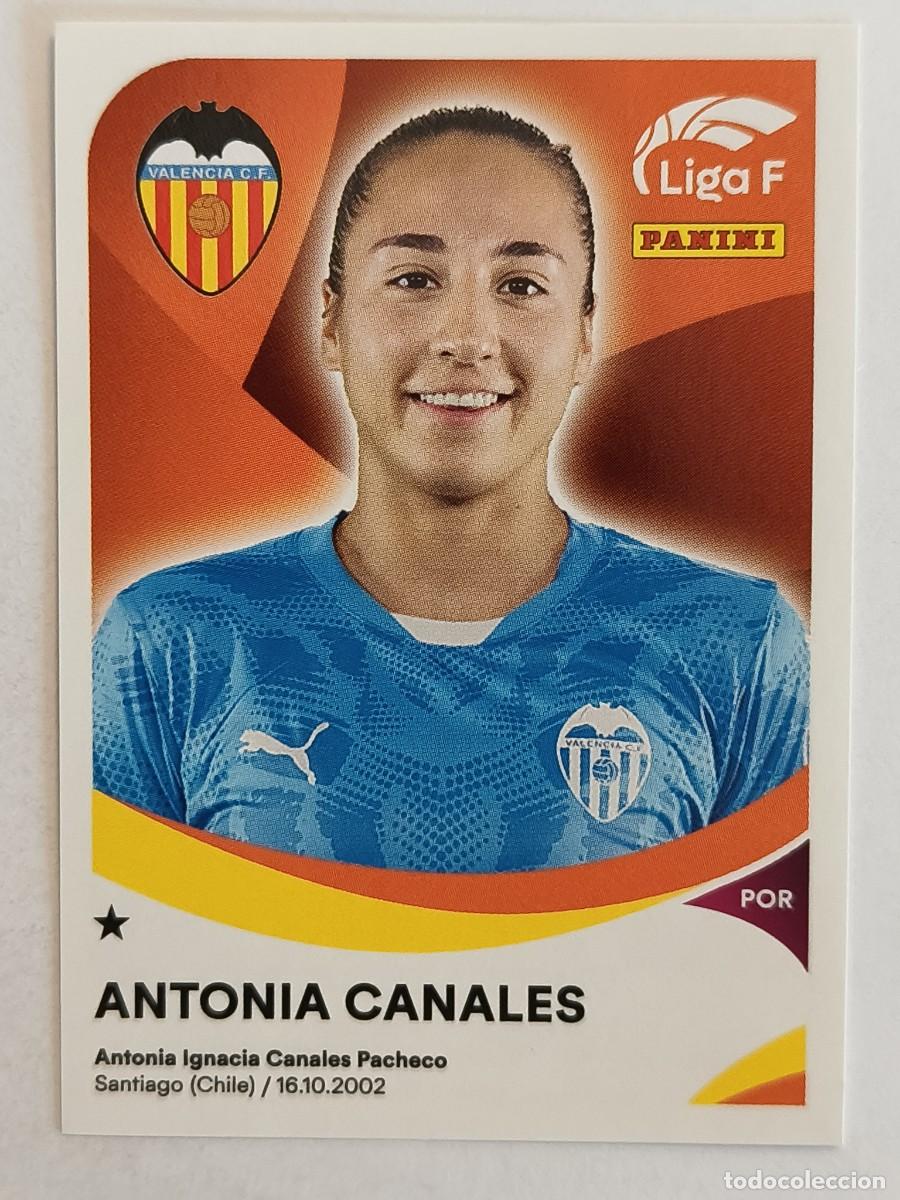 Cromos de f&uacute;tbol: #305 ANTONIA CANALES (VALENCIA C.F. FEMENINO) LIGA F 2024/2025 PANINI