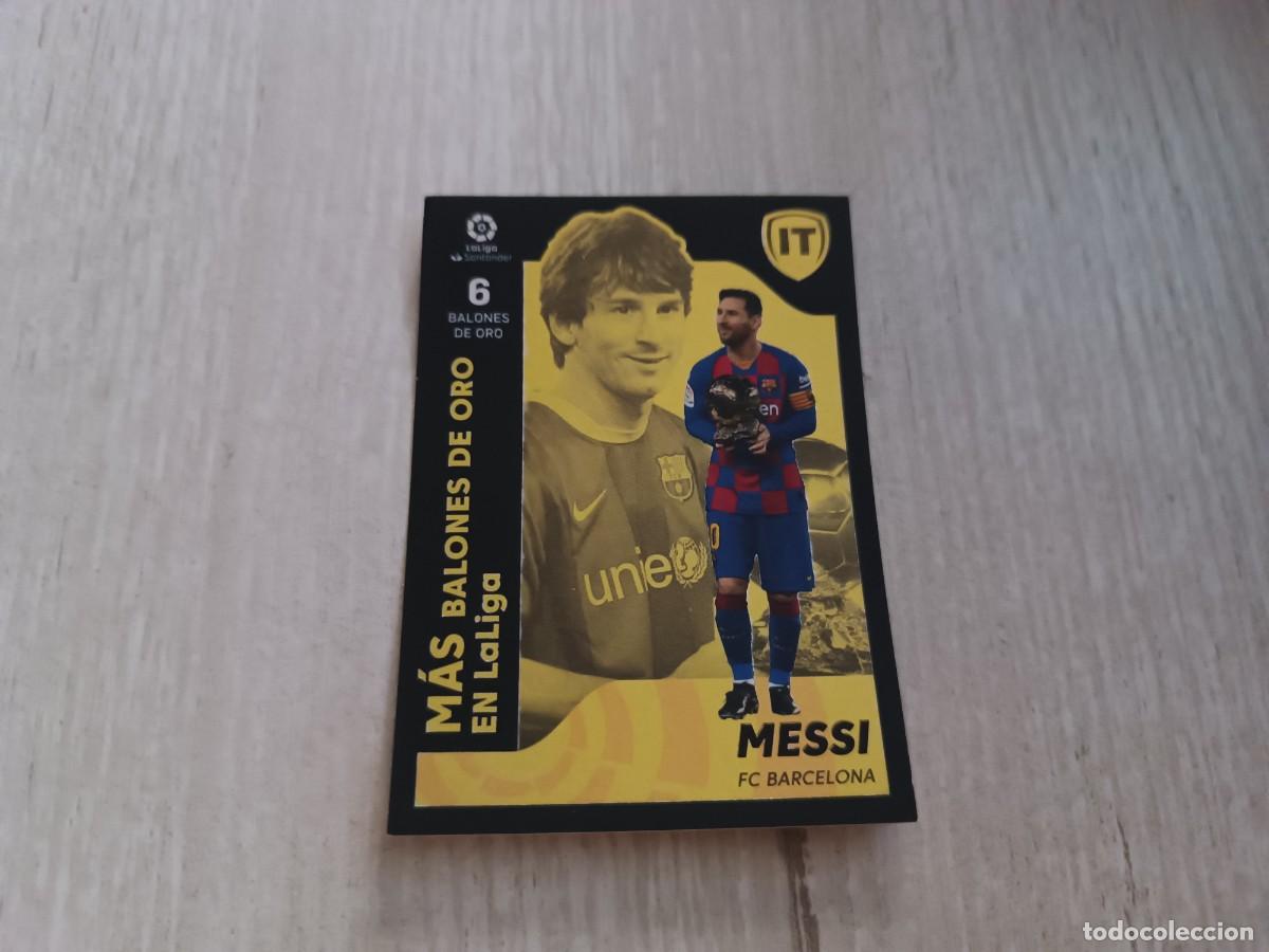 Cromos de Futebol: MESSI ISLA DEL TESORO LIGA ESTE 2021 2022 21 22. NUNCA PEGADO