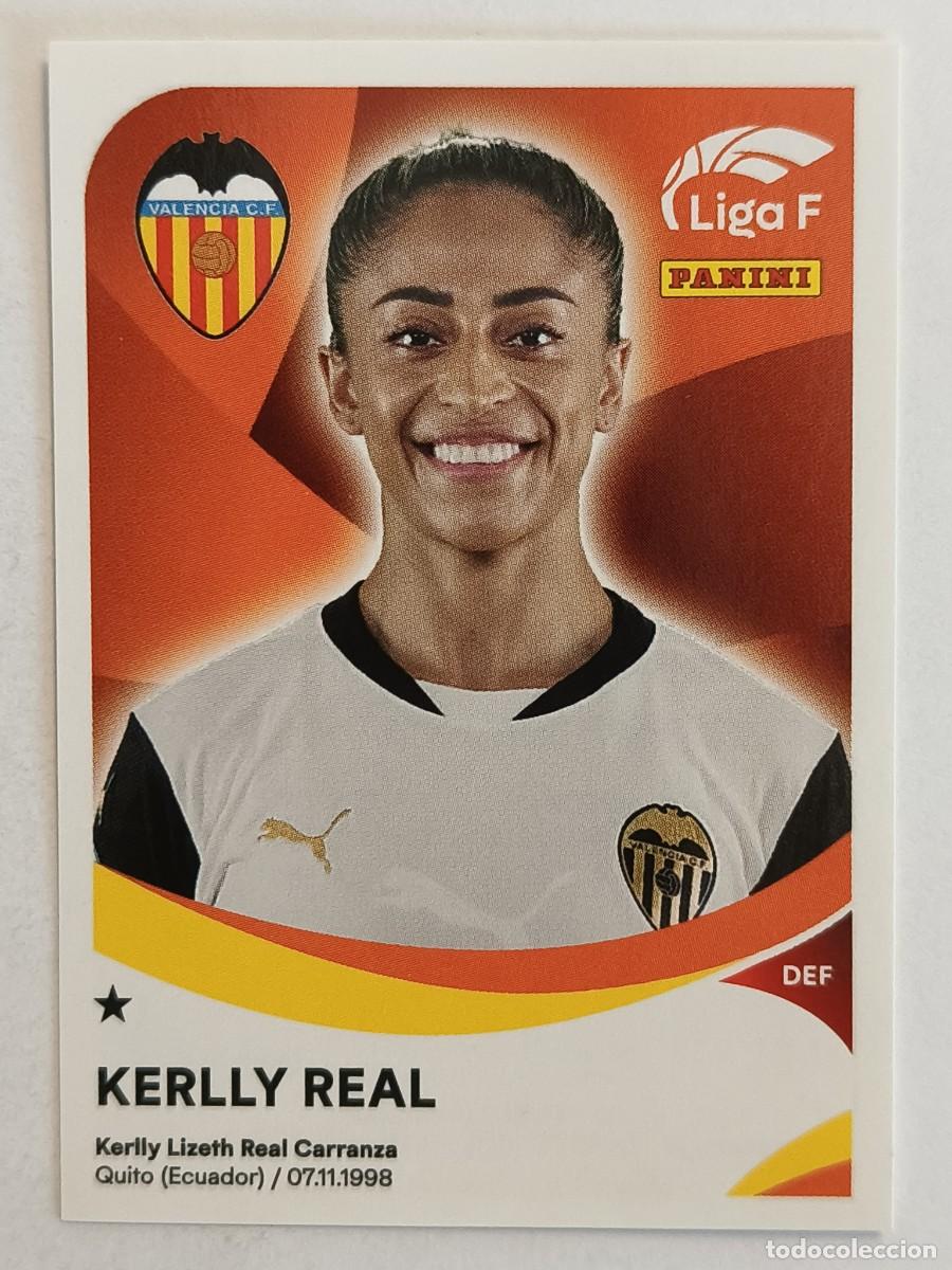 Cromos de f&uacute;tbol: #306 KERLLY REAL (VALENCIA C.F. FEMENINO) LIGA F 2024/2025 PANINI