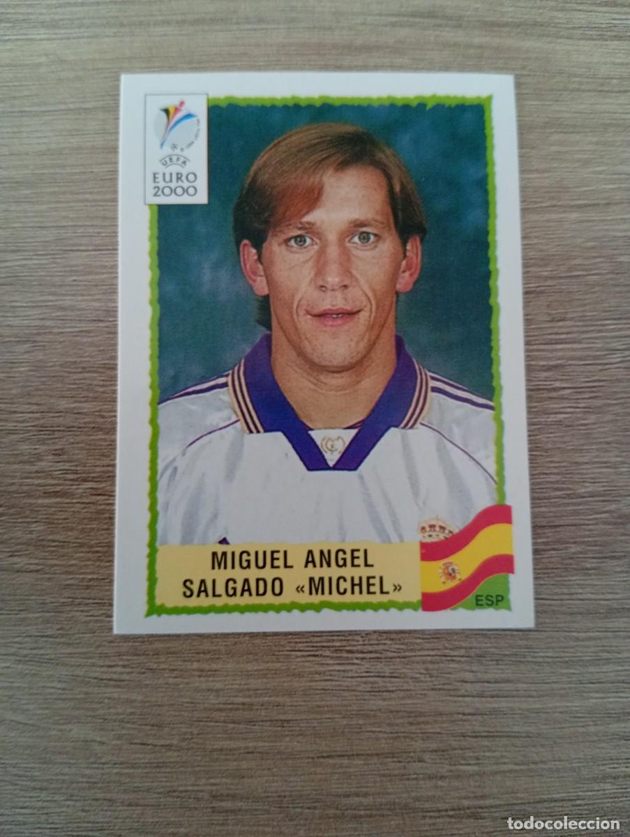 Cromos de f&uacute;tbol: MICHEL SALGADO 191 ESPA&Ntilde;A PANINI EURO 2000 - 00 CROMO SIN PEGAR NUNCA PEGADO