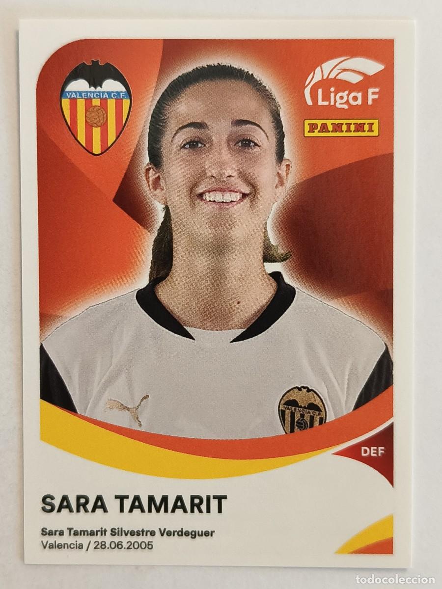 Cromos de f&uacute;tbol: #307 SARA TAMARIT (VALENCIA C.F. FEMENINO) LIGA F 2024/2025 PANINI