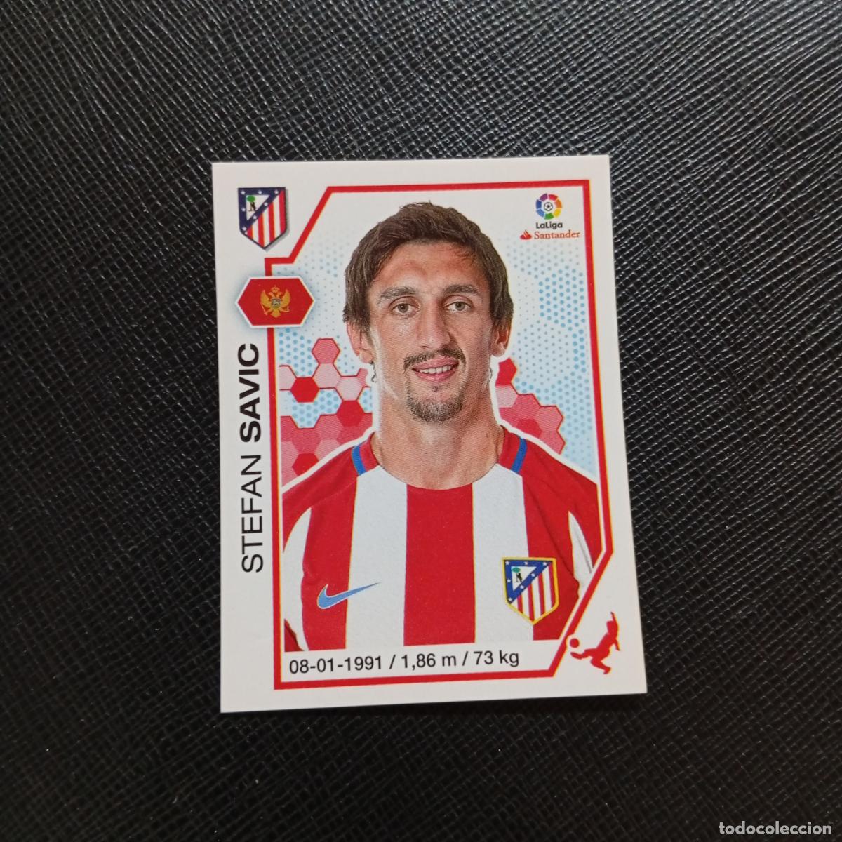 Cromos de f&uacute;tbol: 7 SAVIC AT MADRID PANINI 2016 2017 CROMO 16 17 FUTBOL LIGA - SIN PEGAR - A215 PG1