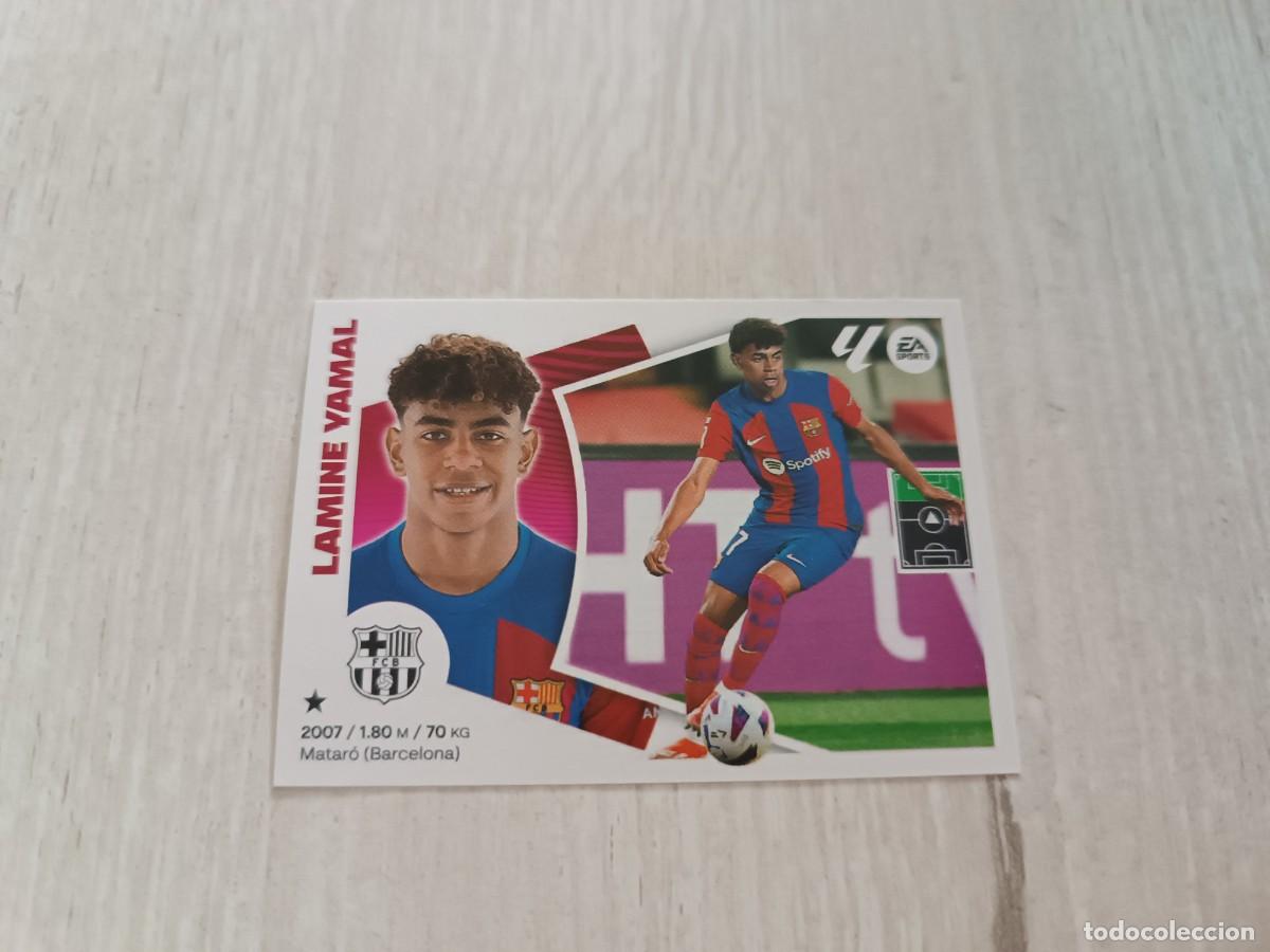 Cromos de f&uacute;tbol: LAMINE YAMAL LIGA ESTE 2024 2025 24 25. NUNCA PEGADO