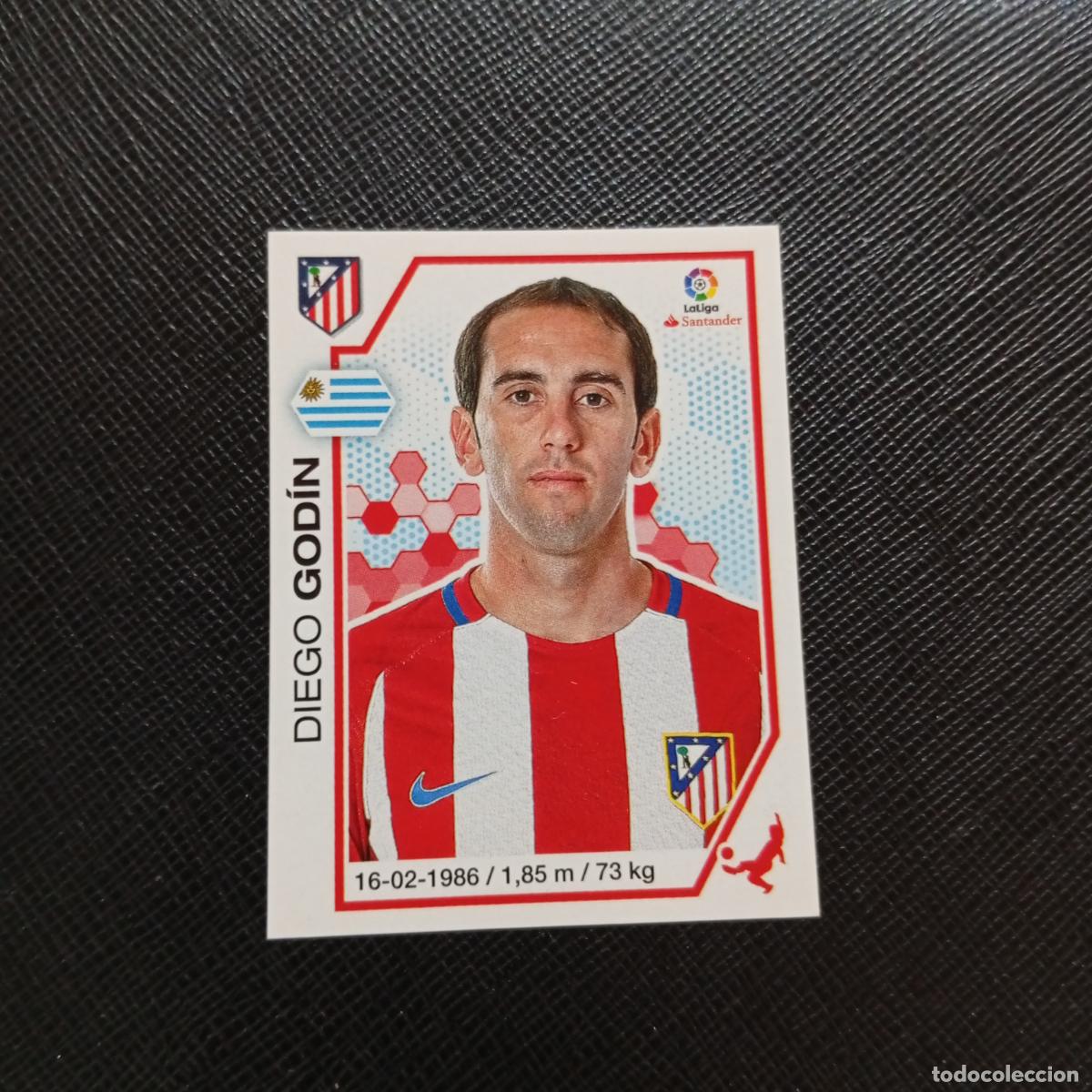 Cromos de f&uacute;tbol: 6 GODIN AT MADRID PANINI 2016 2017 CROMO 16 17 FUTBOL LIGA - SIN PEGAR - A215 PG1