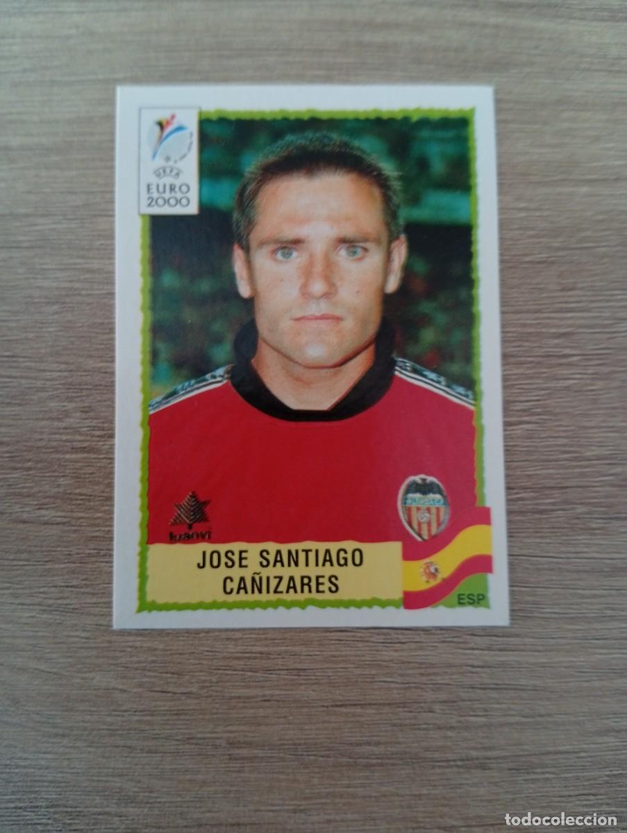 Cromos de f&uacute;tbol: JOSE SANTIAGO CA&Ntilde;IZARES 190 ESPA&Ntilde;A PANINI EURO 2000 - 00 CROMO SIN PEGAR NUNCA PEGADO