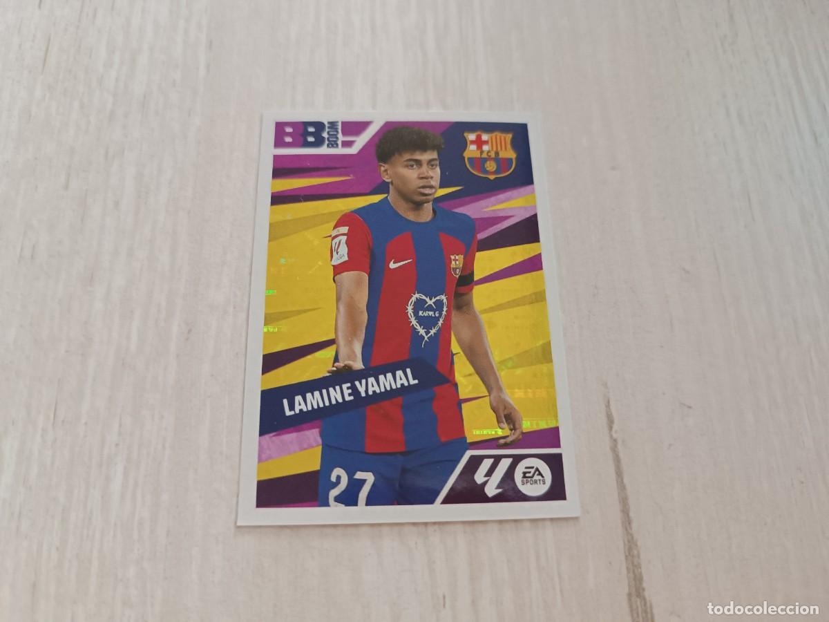 Football Stickers: LAMINE YAMAL BABY BOOM LIGA ESTE 2024 2025 24 25. NUNCA PEGADO