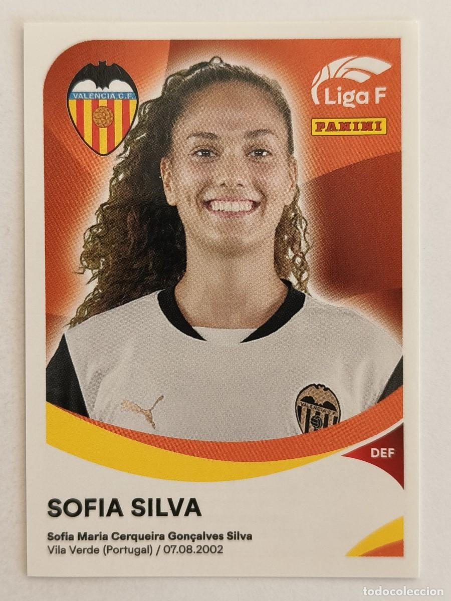 Cromos de f&uacute;tbol: #309 SOFIA SILVA (VALENCIA C.F. FEMENINO) LIGA F 2024/2025 PANINI