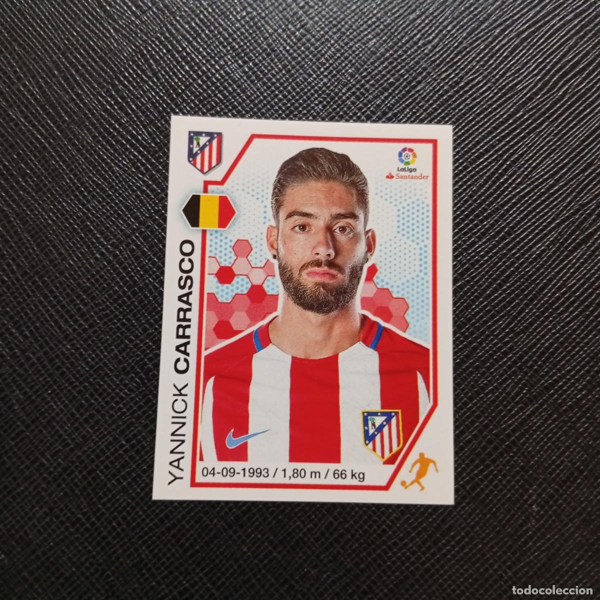Cromos de f&uacute;tbol: 14 CARRASCO AT MADRID PANINI 2016 2017 CROMO 16 17 FUTBOL LIGA - SIN PEGAR - A215 PG2