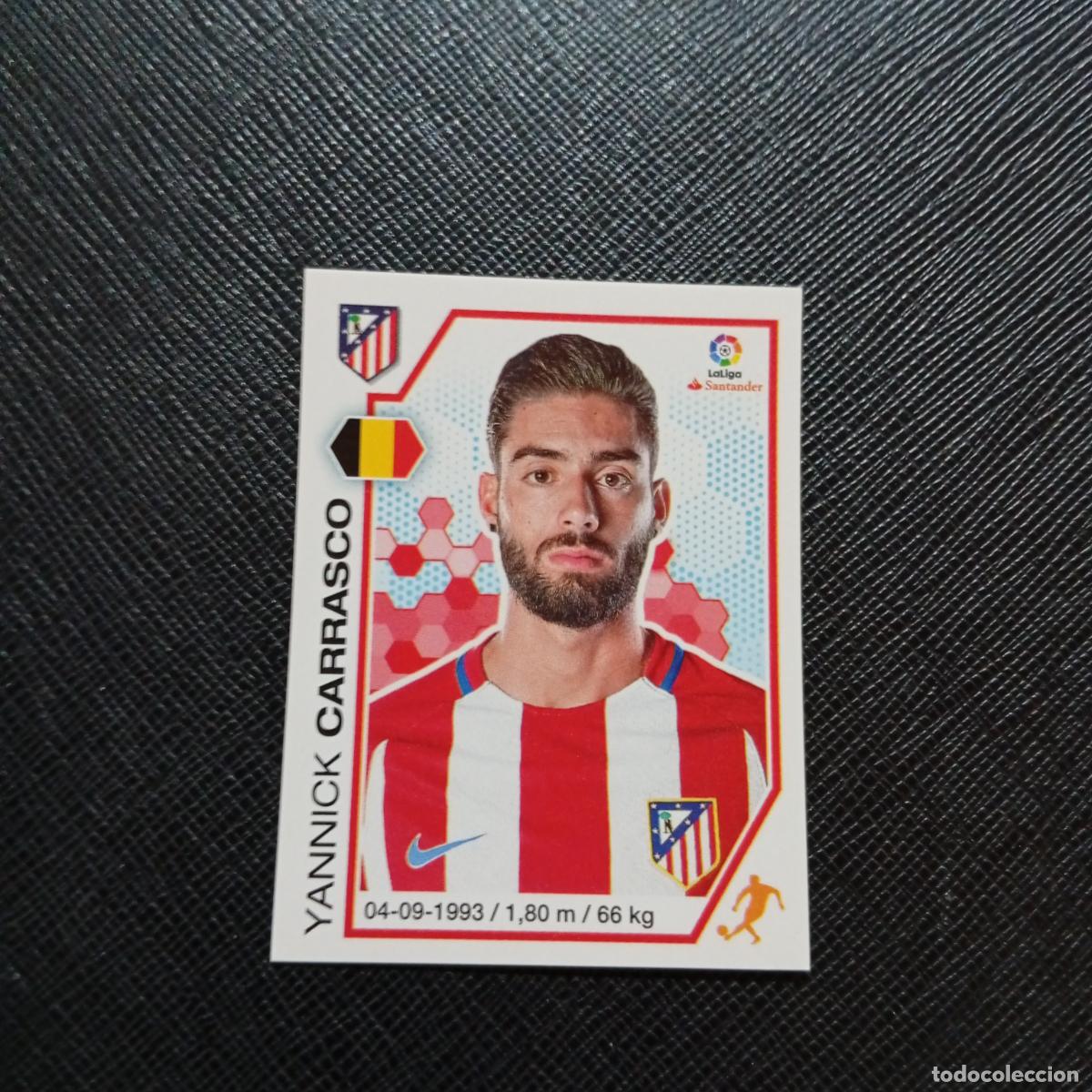 Cromos de f&uacute;tbol: 14 CARRASCO AT MADRID PANINI 2016 2017 CROMO 16 17 FUTBOL LIGA - SIN PEGAR - A215 PG2 B