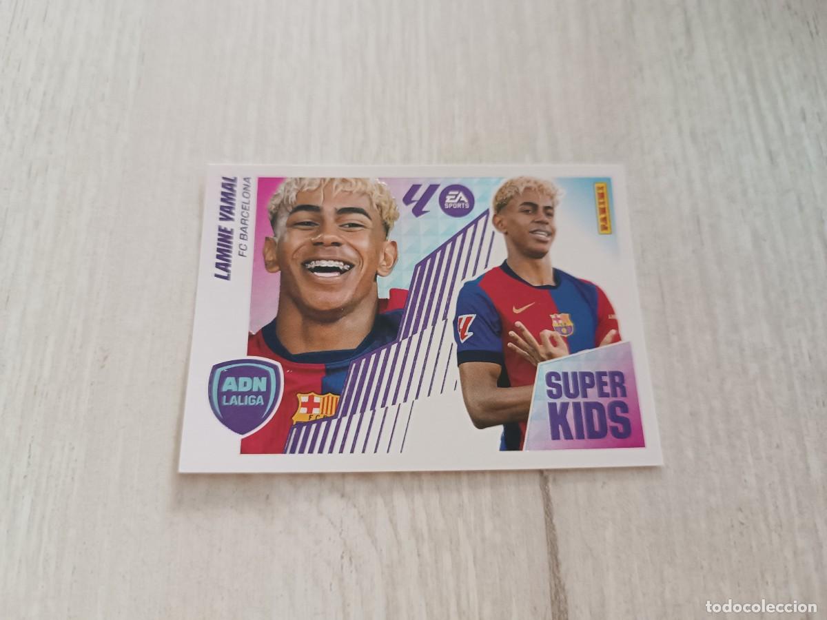 Cromos de Futebol: LAMINE YAMAL SUPER KIDS LIGA ESTE 2025 2026 25 26. NUNCA PEGADO