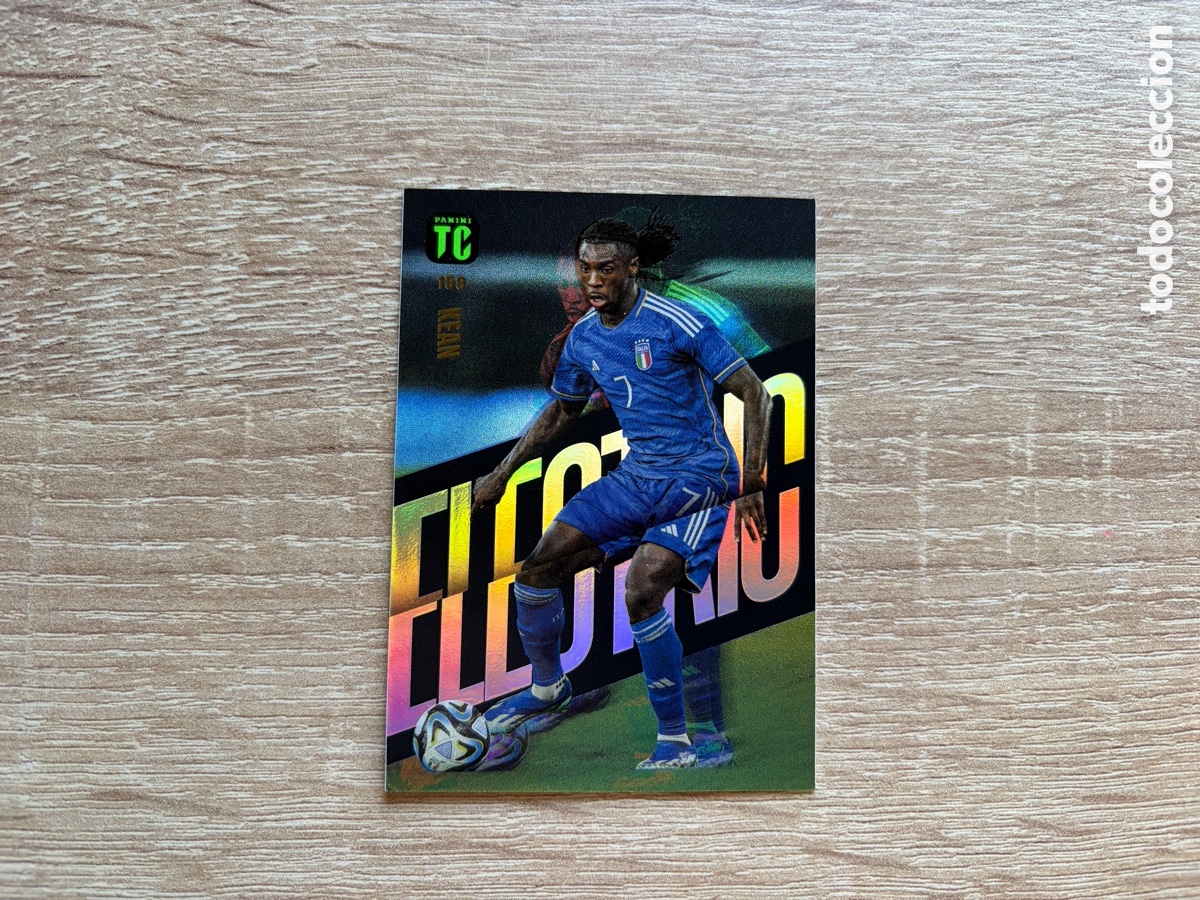 Cromos de f&uacute;tbol: 189 KEAN ELECTRIC TOP CLASS PANINI 2024 ITALIA