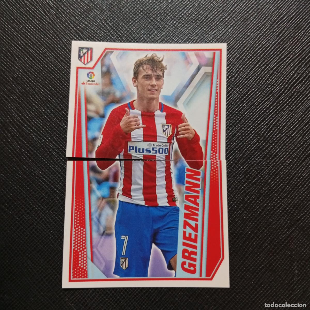 Cromos de f&uacute;tbol: 23 24 GRIZEMAN AT MADRID PANINI 2016 2017 CROMO 16 17 FUTBOL LIGA - SIN PEGAR - A215 PG3