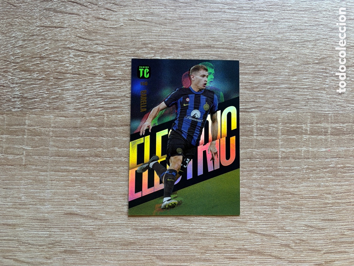 Cromos de f&uacute;tbol: 160 BARELLA ELECTRIC TOP CLASS PANINI 2024 INTER MILAN