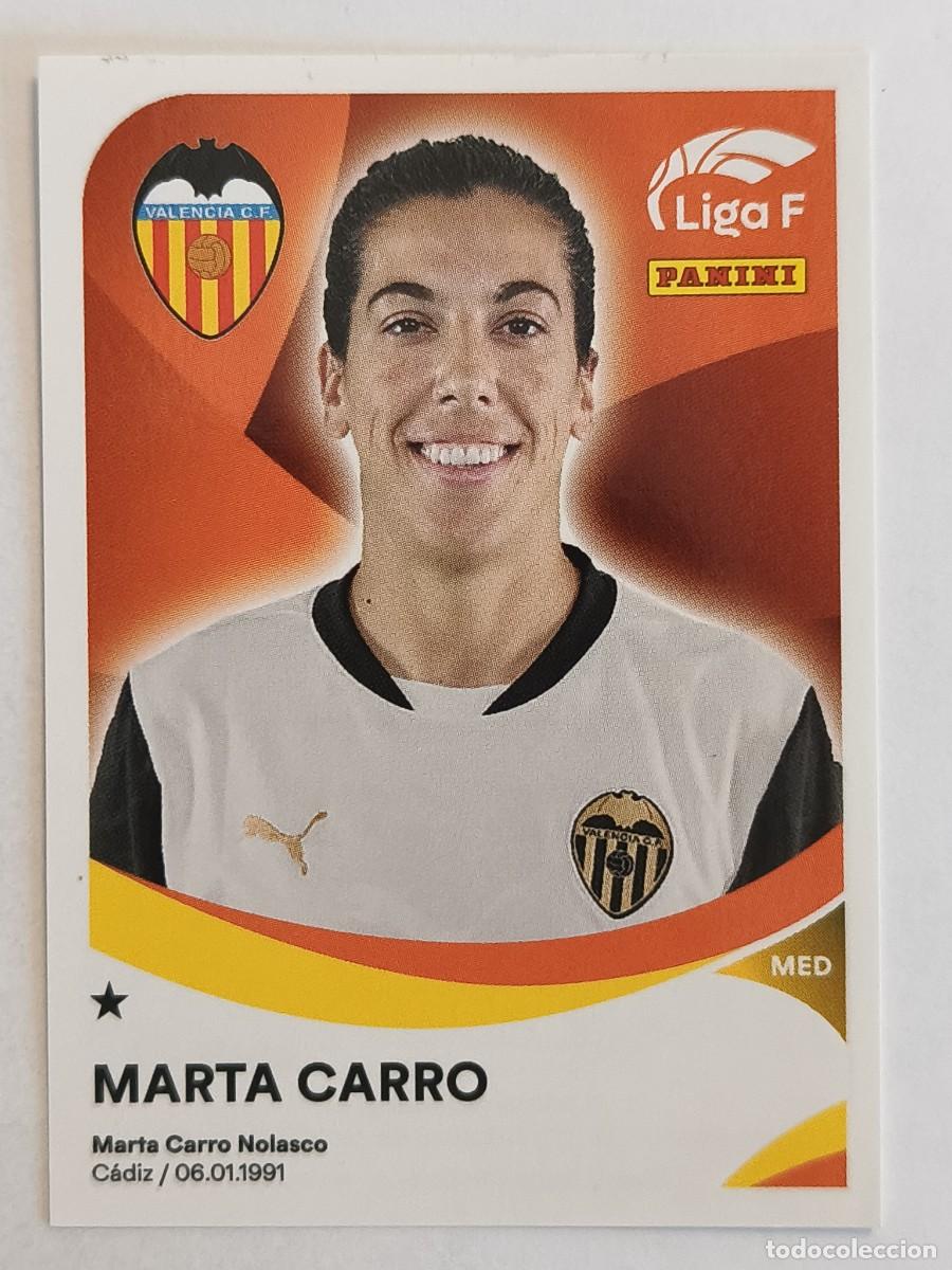 Cromos de f&uacute;tbol: #312 MARTA CARRO (VALENCIA C.F. FEMENINO) LIGA F 2024/2025 PANINI