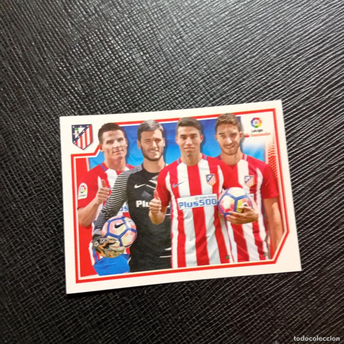 Football Stickers: 25 AT MADRID PANINI 2016 2017 CROMO 16 17 FUTBOL LIGA - SIN PEGAR - A215 PG3