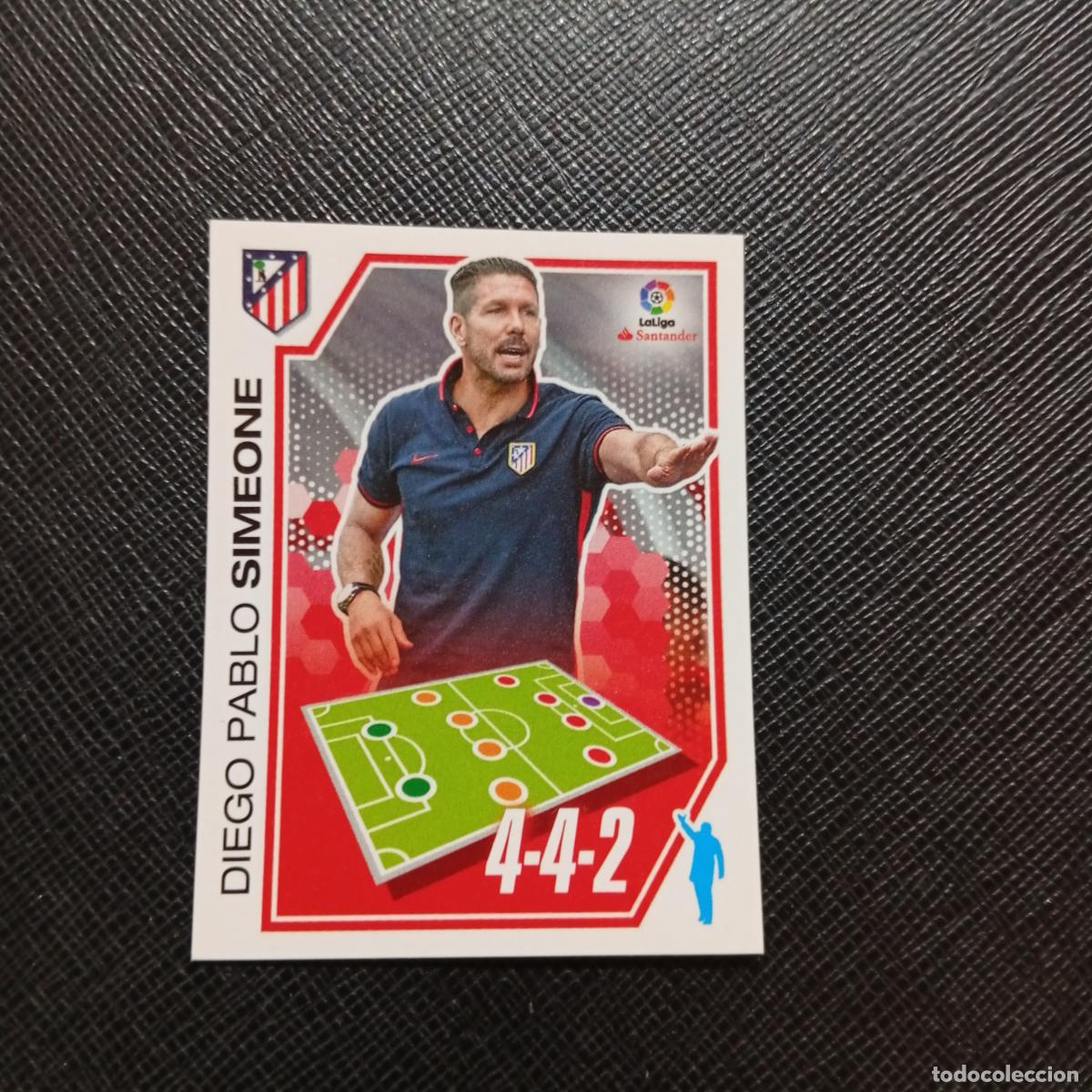 Football Stickers: 26 SIMEONE AT MADRID PANINI 2016 2017 CROMO 16 17 FUTBOL LIGA - SIN PEGAR - A215 PG3