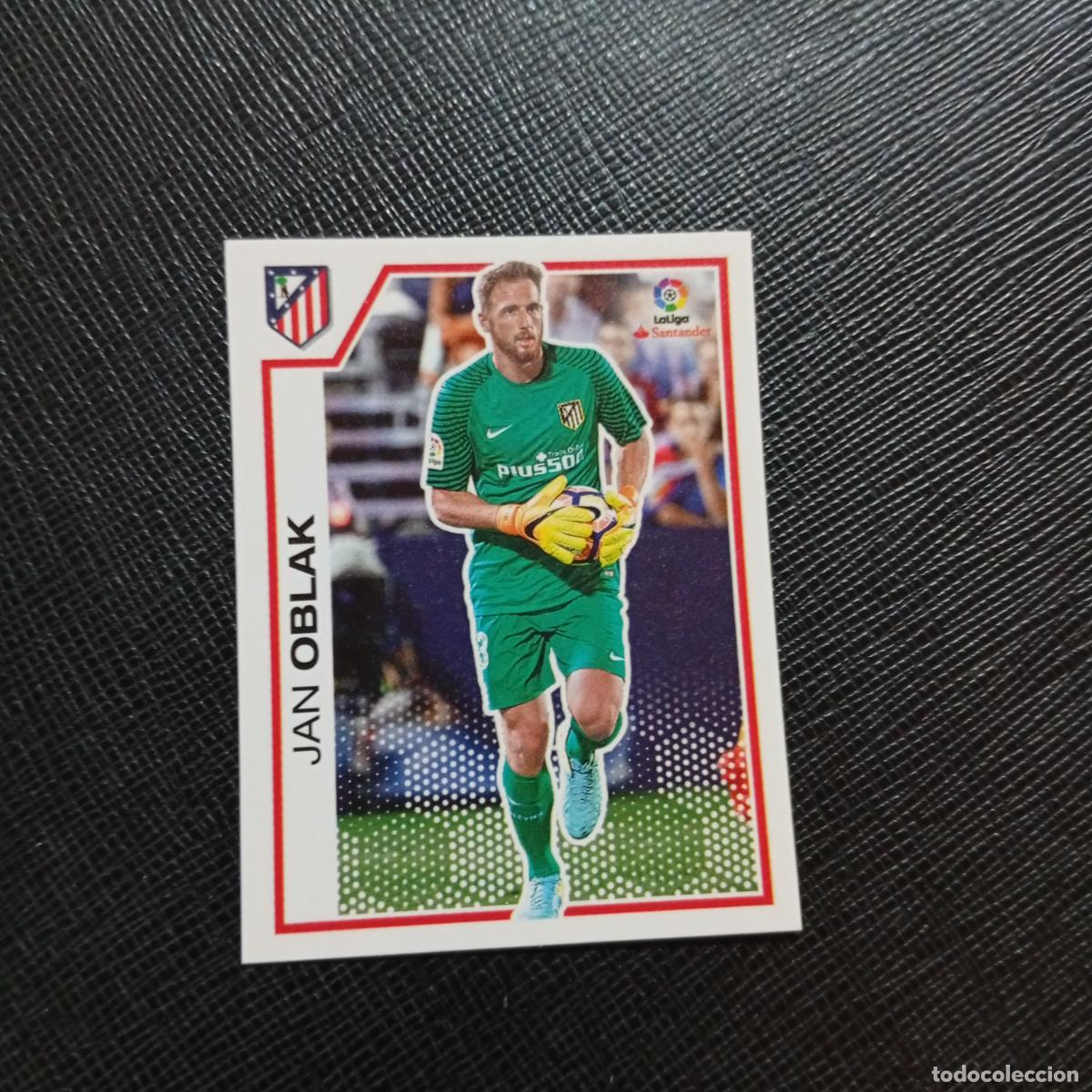 Football Stickers: 27 OBLAK AT MADRID PANINI 2016 2017 CROMO 16 17 FUTBOL LIGA - SIN PEGAR - A215 PG3