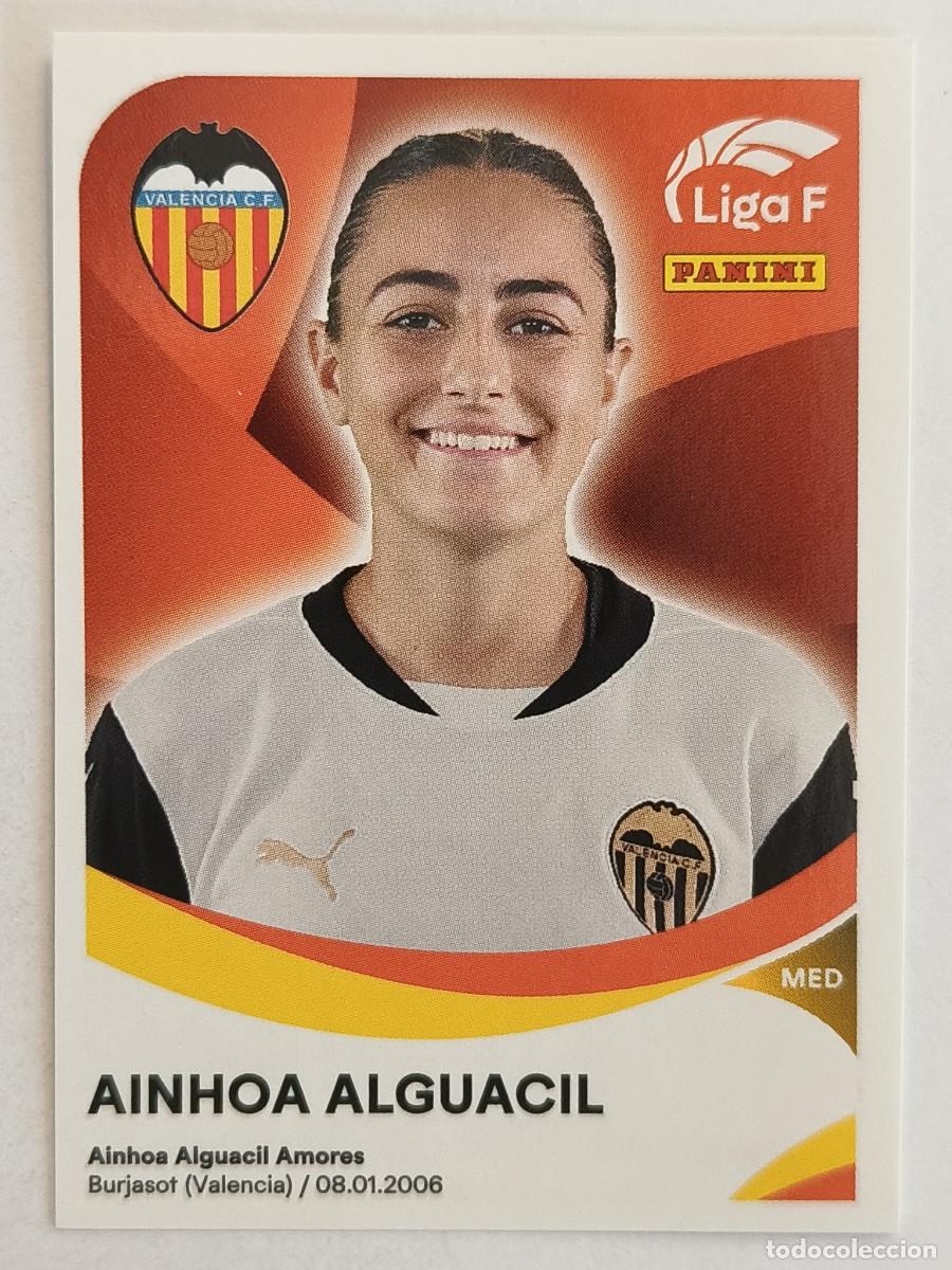 Fu&szlig;ball-Sticker: #314 AINHOA ALGUACIL (VALENCIA C.F. FEMENINO) LIGA F 2024/2025 PANINI