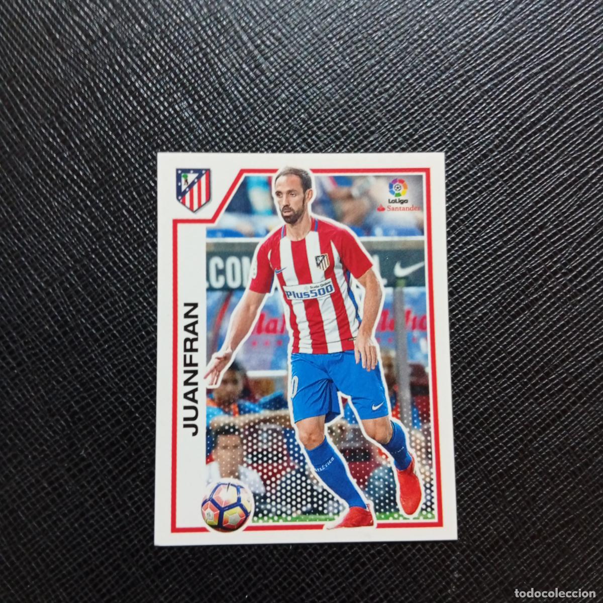 Fu&szlig;ball-Sticker: 28 JUANFRAN AT MADRID PANINI 2016 2017 CROMO 16 17 FUTBOL LIGA - SIN PEGAR - A215 PG3