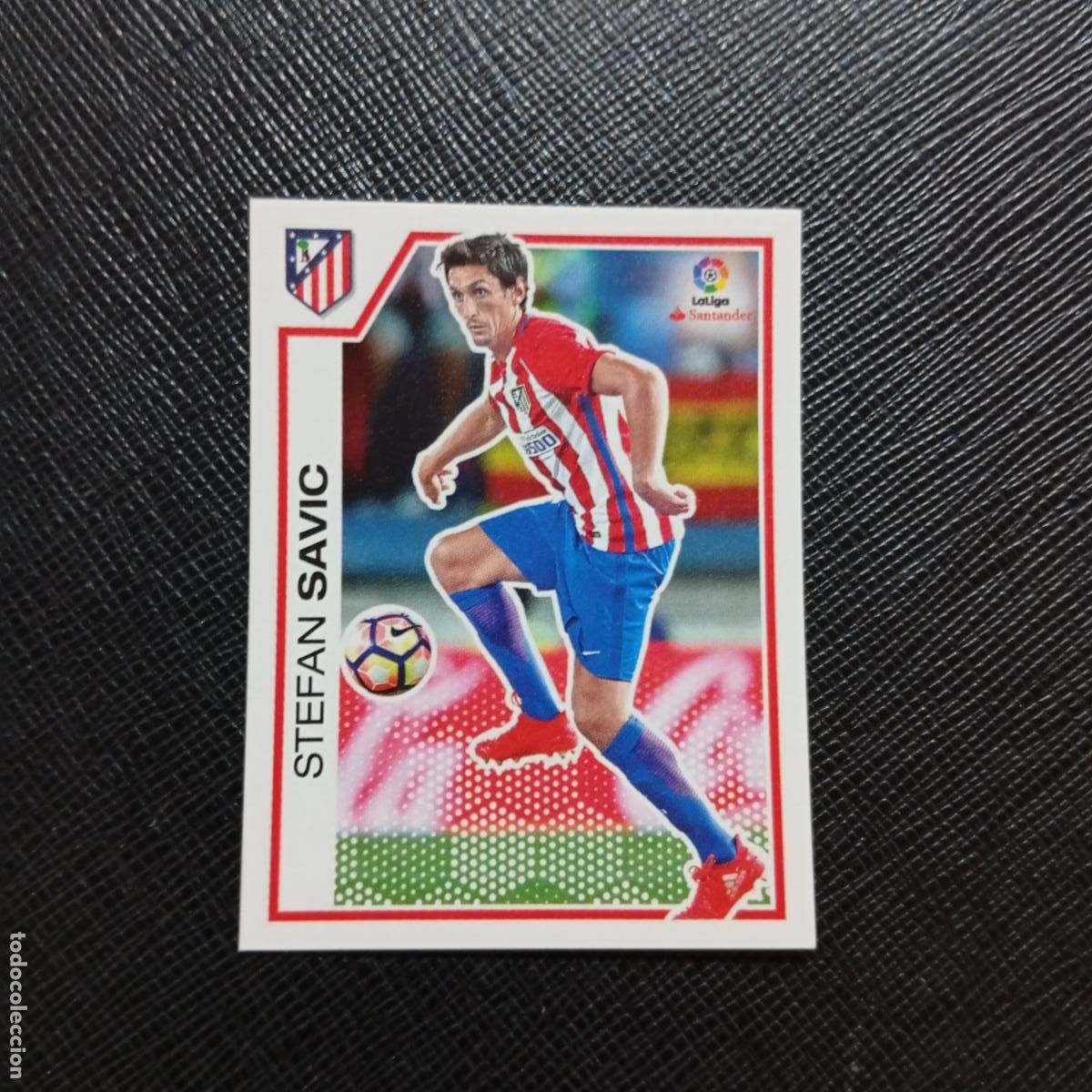 Fu&szlig;ball-Sticker: 29 SAVIC AT MADRID PANINI 2016 2017 CROMO 16 17 FUTBOL LIGA - SIN PEGAR - A215 PG3