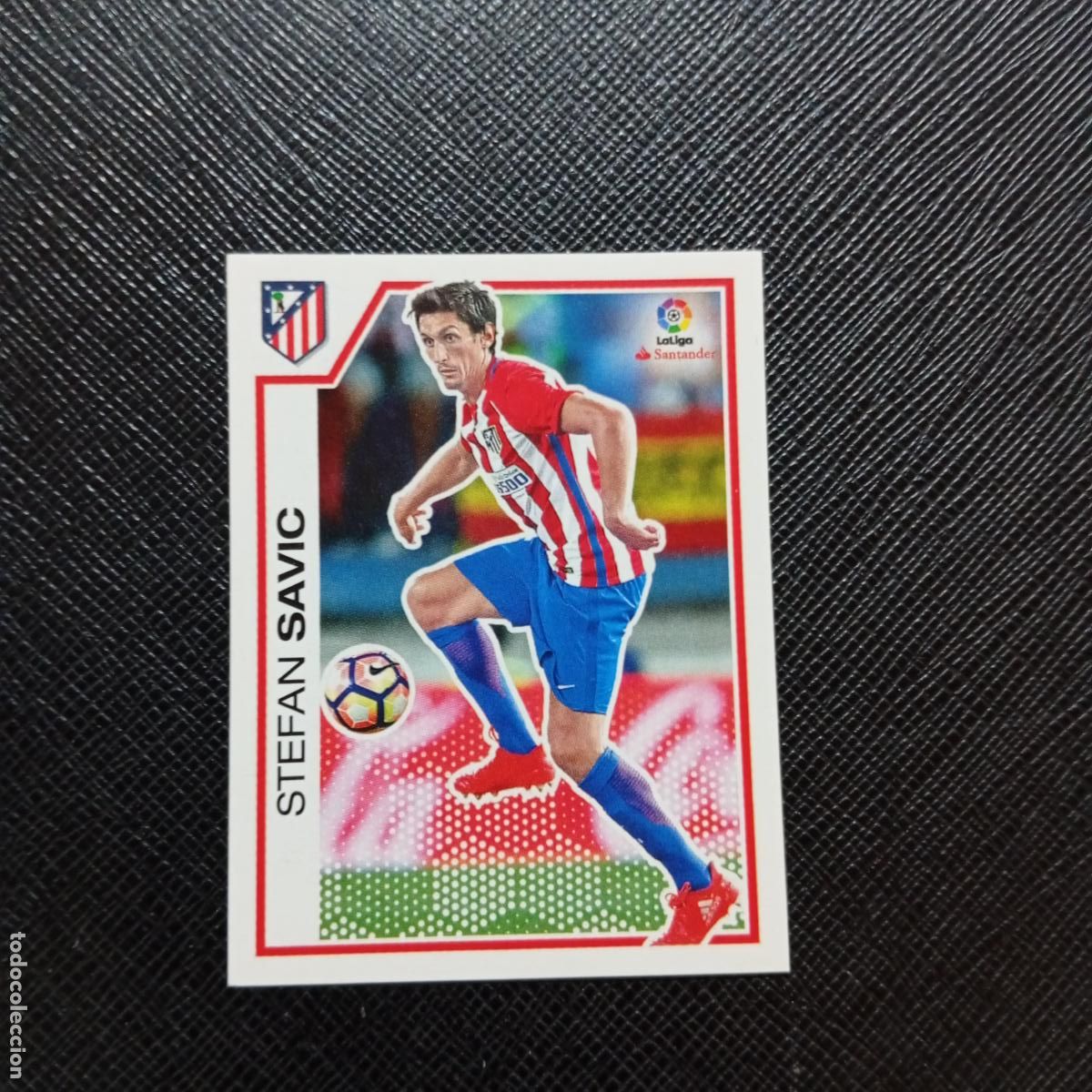 Fu&szlig;ball-Sticker: 29 SAVIC AT MADRID PANINI 2016 2017 CROMO 16 17 FUTBOL LIGA - SIN PEGAR - A215 PG3