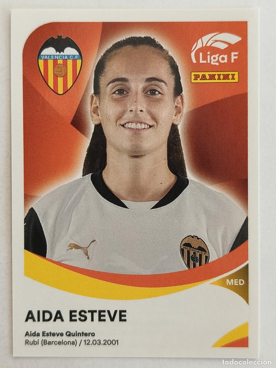 Fu&szlig;ball-Sticker: #315 AIDA ESTEVE (VALENCIA C.F. FEMENINO) LIGA F 2024/2025 PANINI