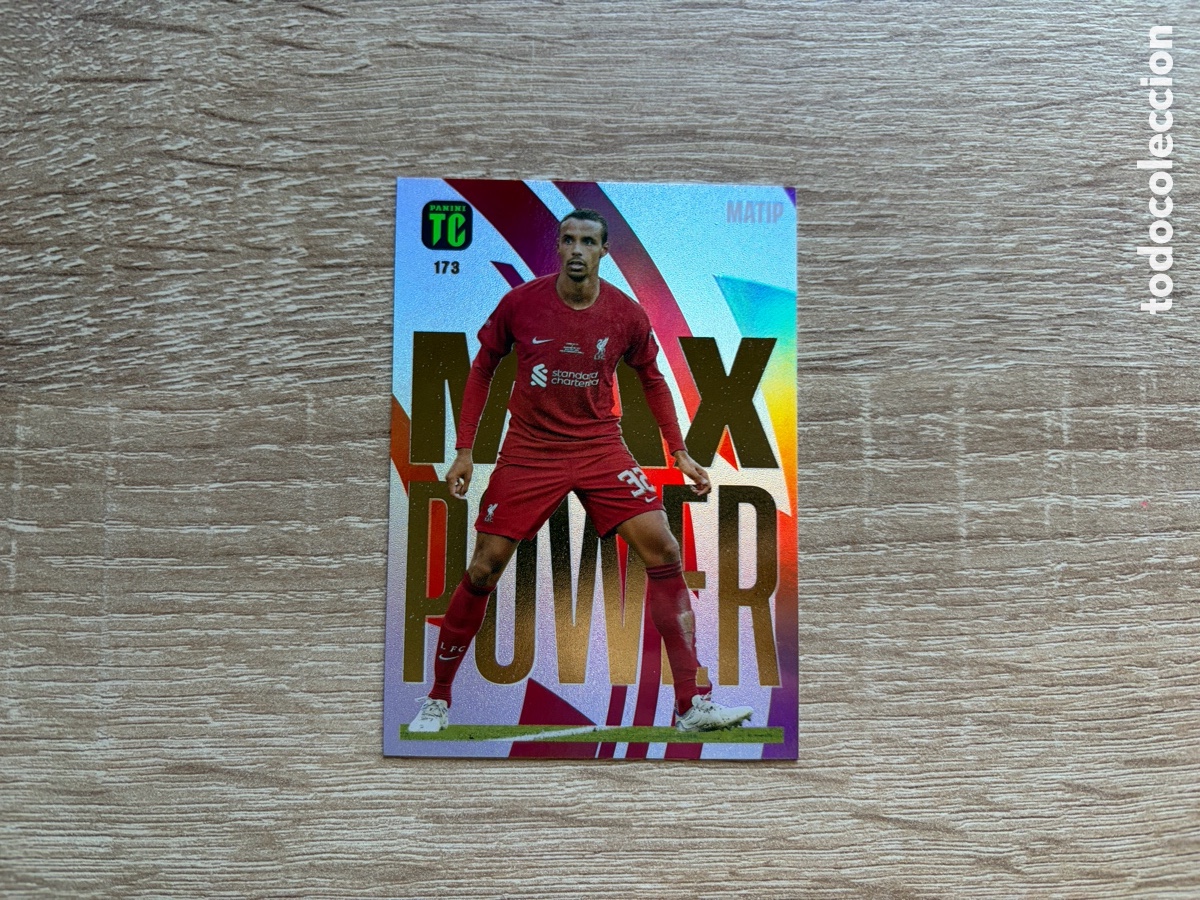 Fu&szlig;ball-Sticker: 173 MATIP MAX POWER TOP CLASS PANINI 2024 LIVERPOOL FC