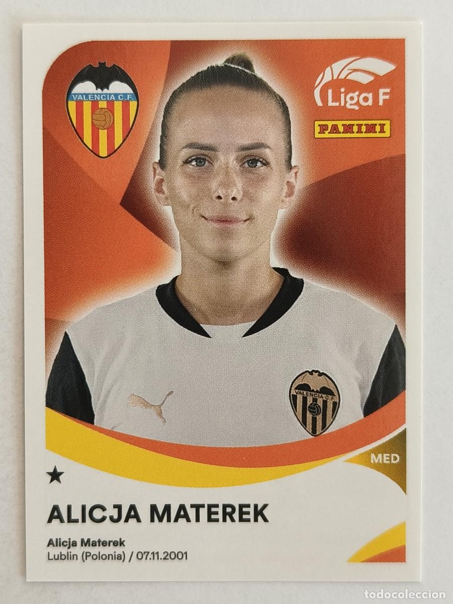 Fu&szlig;ball-Sticker: #316A ALICJA MATEREK (VALENCIA C.F. FEMENINO) LIGA F 2024/2025 PANINI