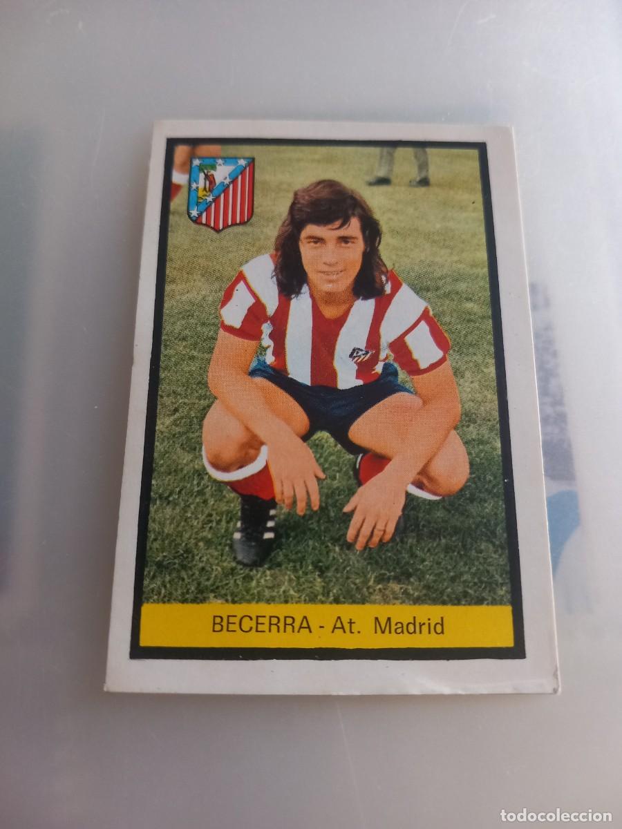 Fu&szlig;ball-Sticker: Atletico de madrid becerra fher 1972 73 despegado