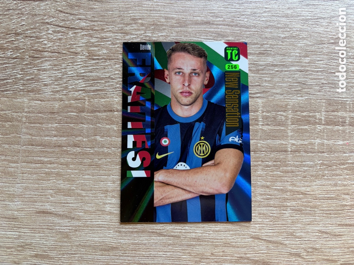 Fu&szlig;ball-Sticker: 256 DAVIDE FRATTESI NEW SENSATION TOP CLASS PANINI 2024 INTER MILAN