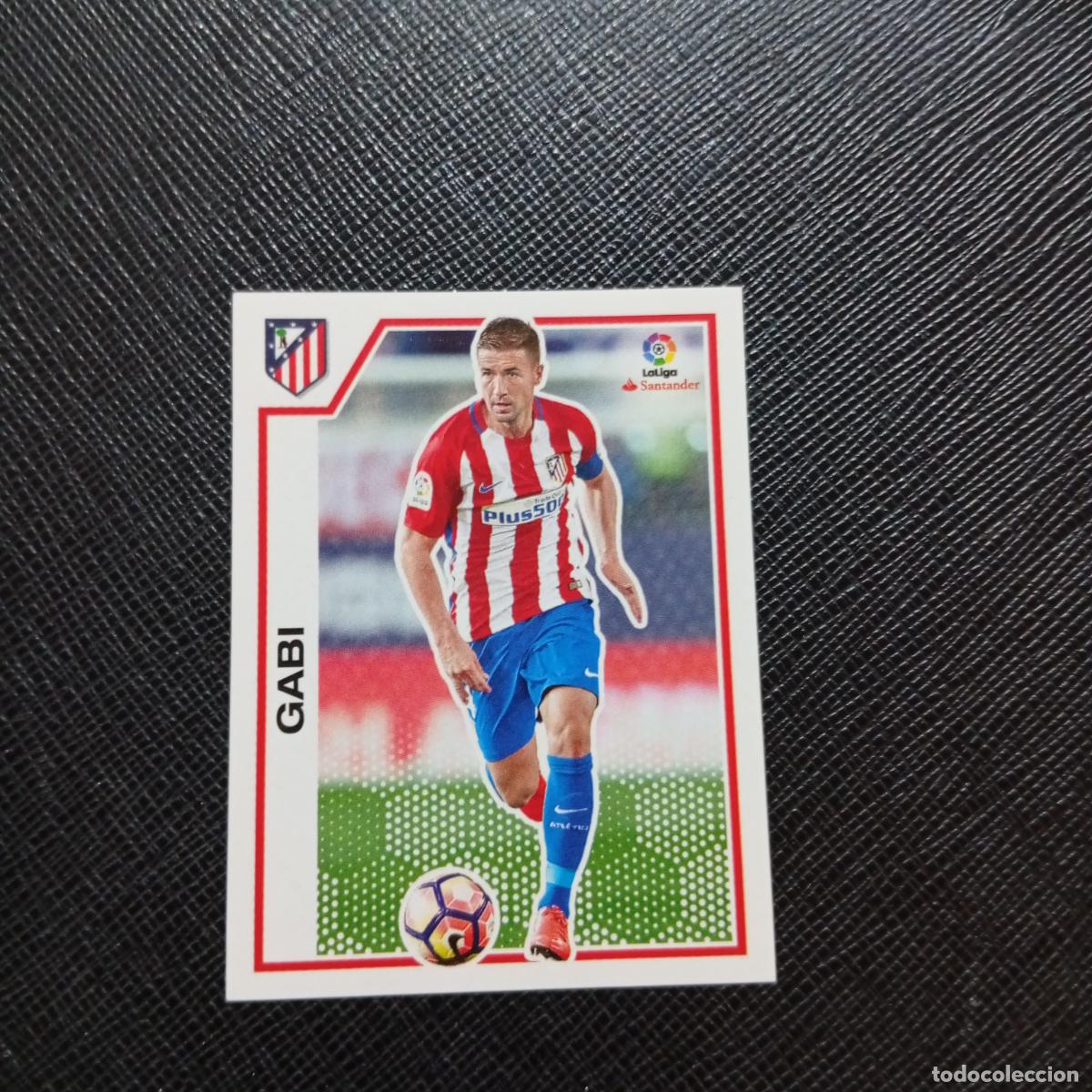 Fu&szlig;ball-Sticker: 34 GABI AT MADRID PANINI 2016 2017 CROMO 16 17 FUTBOL LIGA - SIN PEGAR - A215 PG3