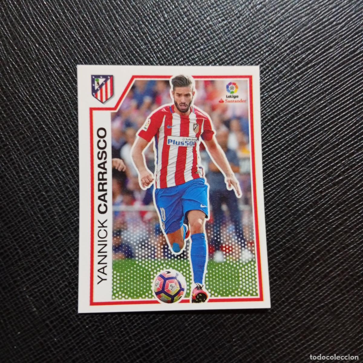 Fu&szlig;ball-Sticker: 35 CARRASCO AT MADRID PANINI 2016 2017 CROMO 16 17 FUTBOL LIGA - SIN PEGAR - A215 PG3