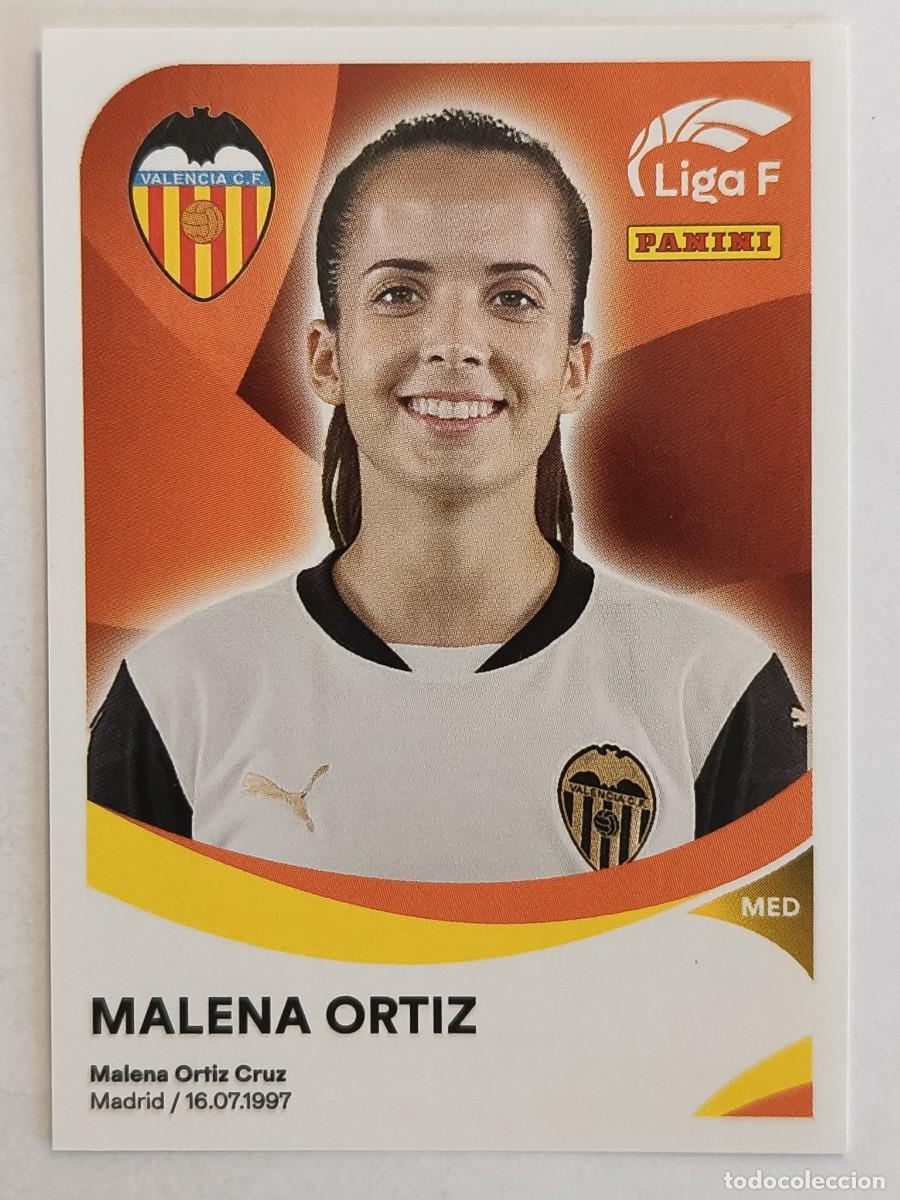 Fu&szlig;ball-Sticker: #316B MALENA ORTIZ (VALENCIA C.F. FEMENINO) LIGA F 2024/2025 PANINI