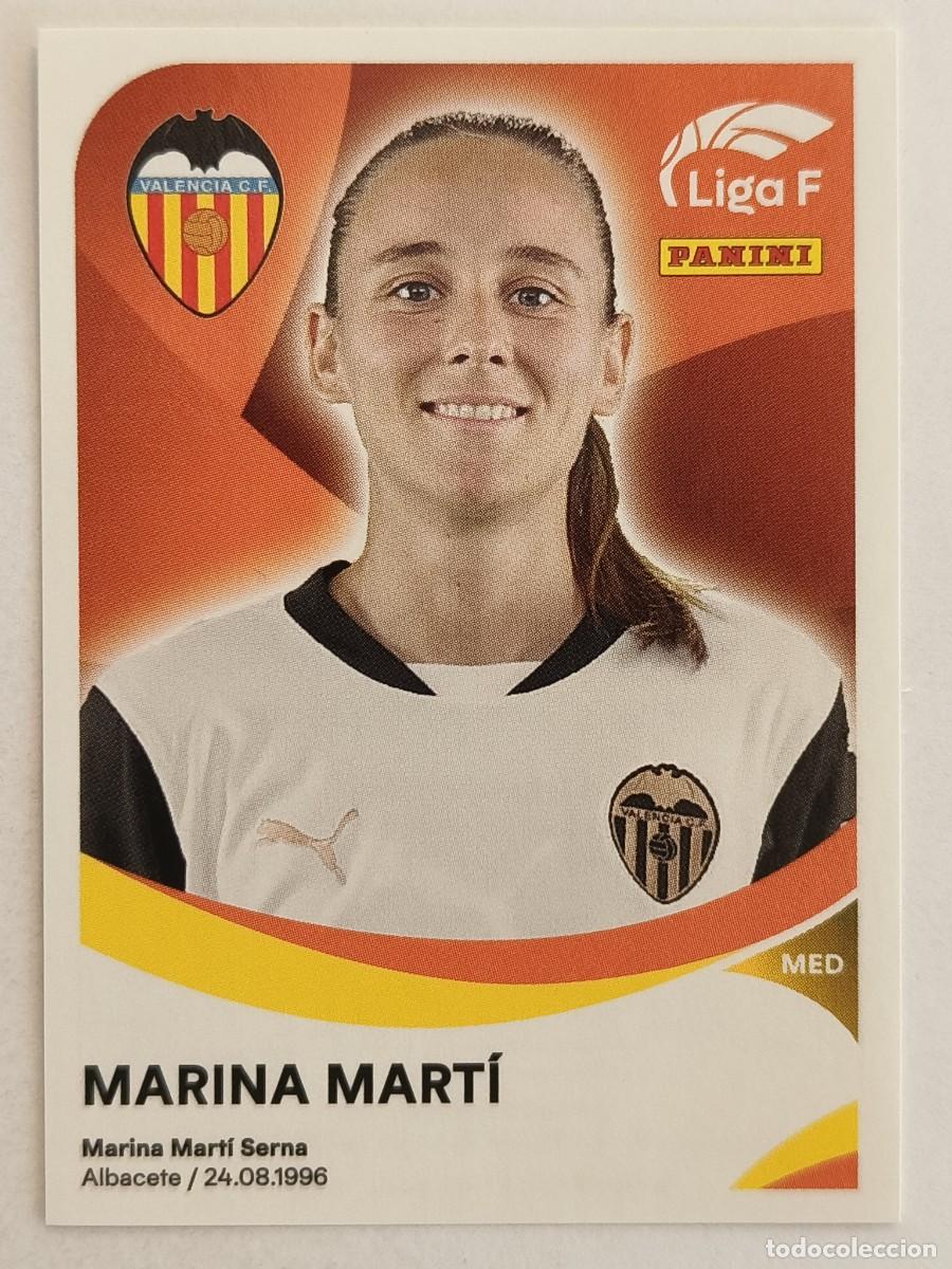 Fu&szlig;ball-Sticker: #317A MARINA MARTI (VALENCIA C.F. FEMENINO) LIGA F 2024/2025 PANINI