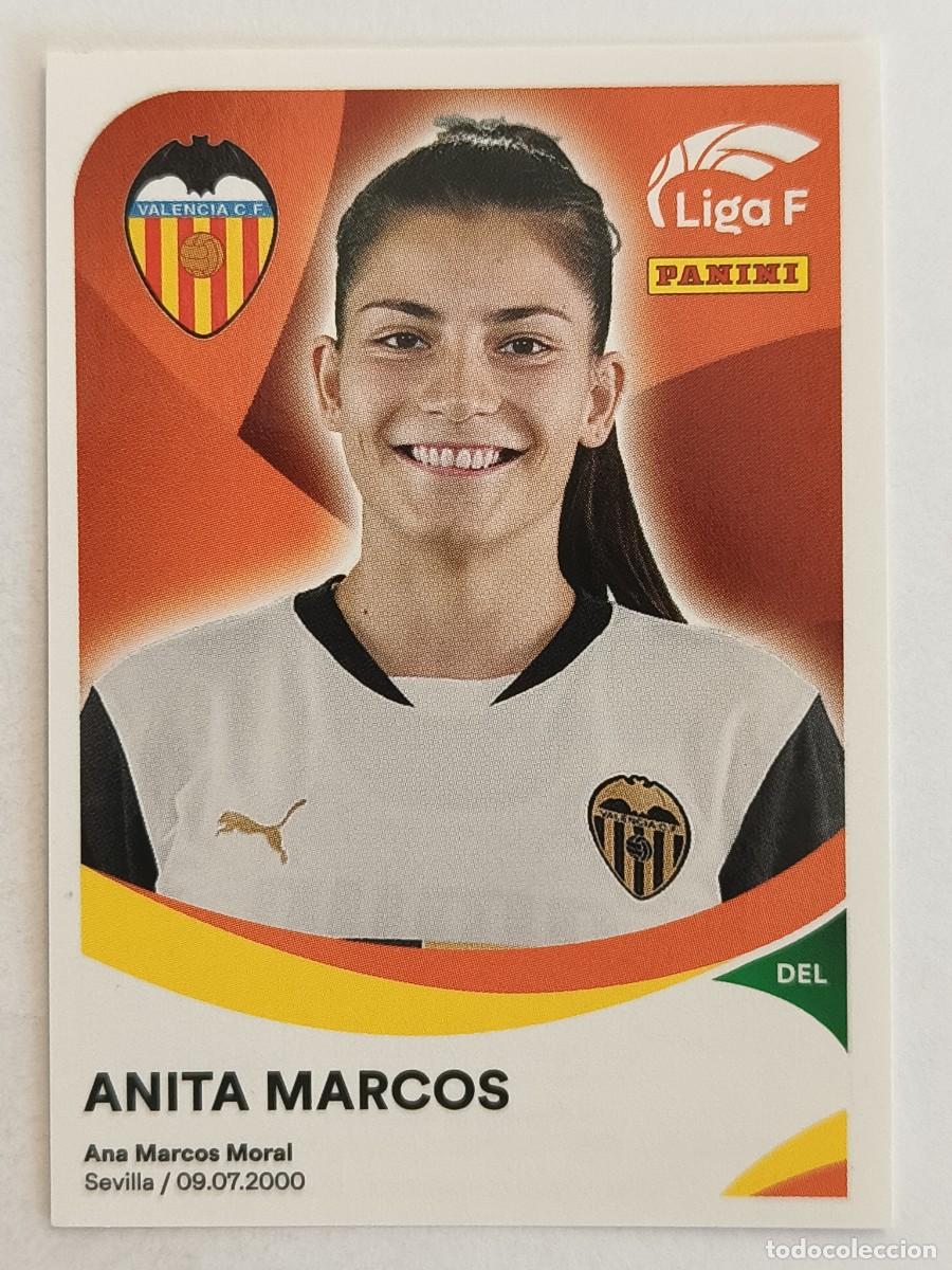 Cromos de f&uacute;tbol: #319 ANITA MARCOS (VALENCIA C.F. FEMENINO) LIGA F 2024/2025 PANINI