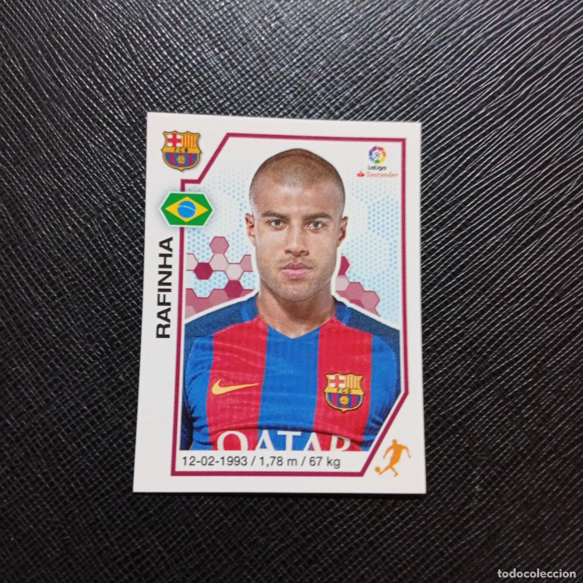 Cromos de f&uacute;tbol: 50 RAFINHA BARCELONA PANINI 2016 2017 CROMO 16 17 FUTBOL LIGA - SIN PEGAR - A215 PG5