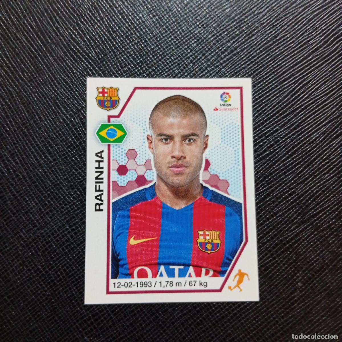 Cromos de f&uacute;tbol: 50 RAFINHA BARCELONA PANINI 2016 2017 CROMO 16 17 FUTBOL LIGA - SIN PEGAR - A215 PG5 B