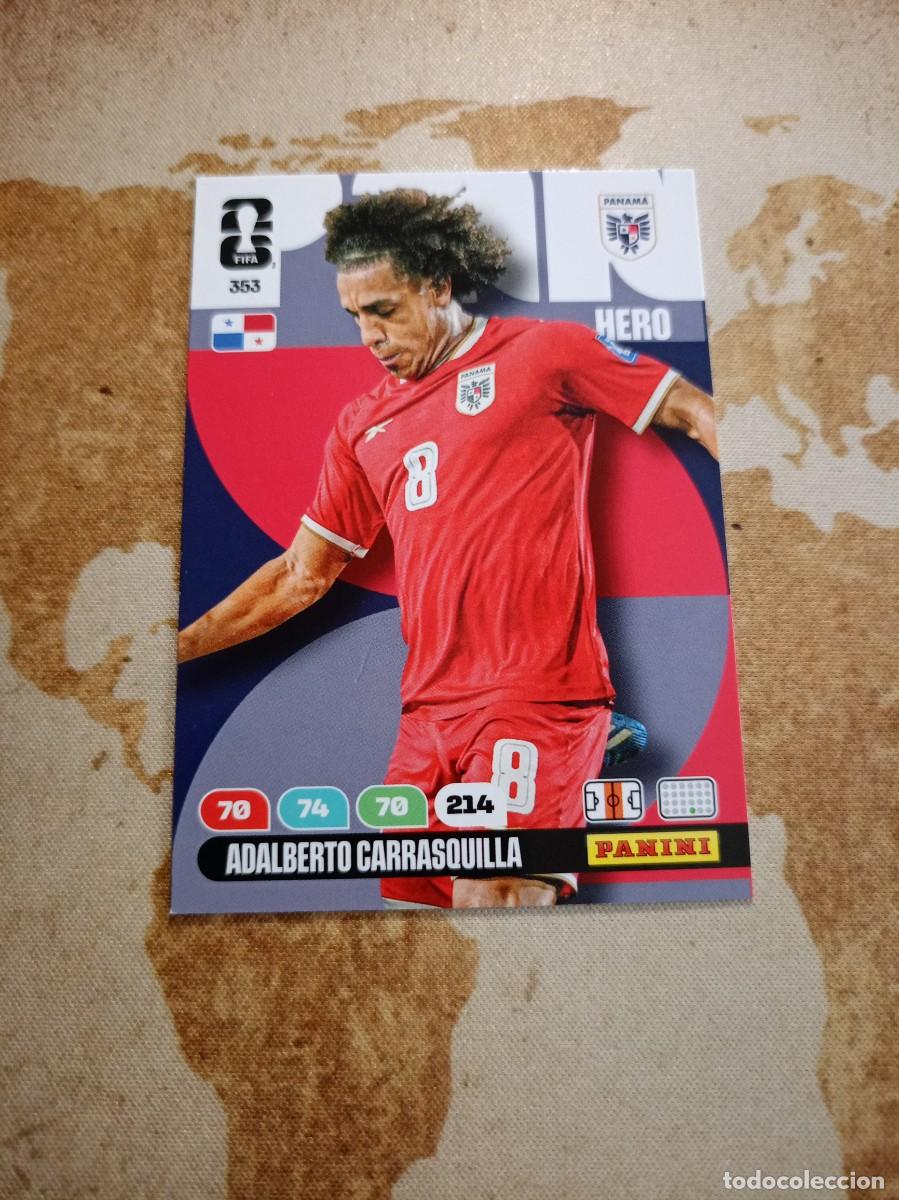 Cromos de f&uacute;tbol: Panam&aacute; 353 ADALBERTO CARRASQUILLA Adrenalyn WORLD cup 2026