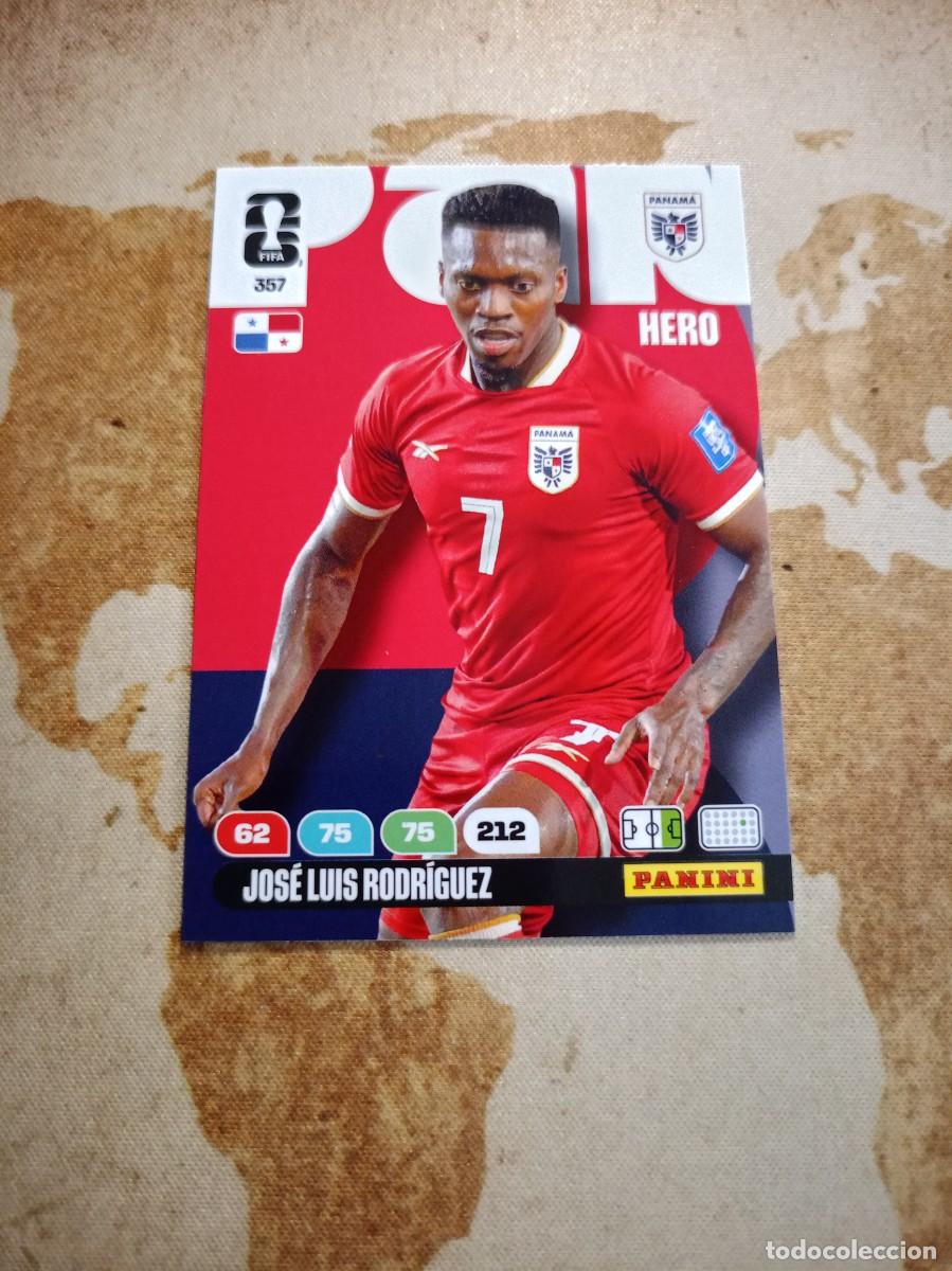 Cromos de f&uacute;tbol: Panam&aacute; 357 JOS&Eacute; LUIS RODR&Iacute;GUEZ Adrenalyn WORLD cup 2026