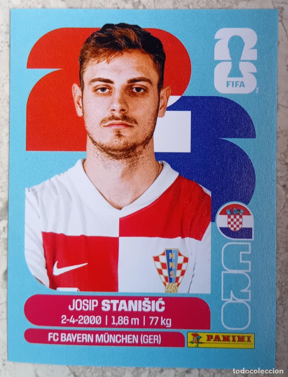 Cartes &agrave; collectionner de Football: Figurina Panini 2026 Cromo World Cup Usa Mundial 2026 Josip Stanisic Croatia n CRO 5