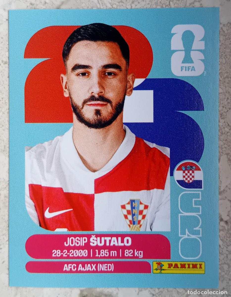 Cartes &agrave; collectionner de Football: Figurina Panini 2026 Cromo World Cup Usa Mundial 2026 Josip Sutalo Croatia n CRO 7