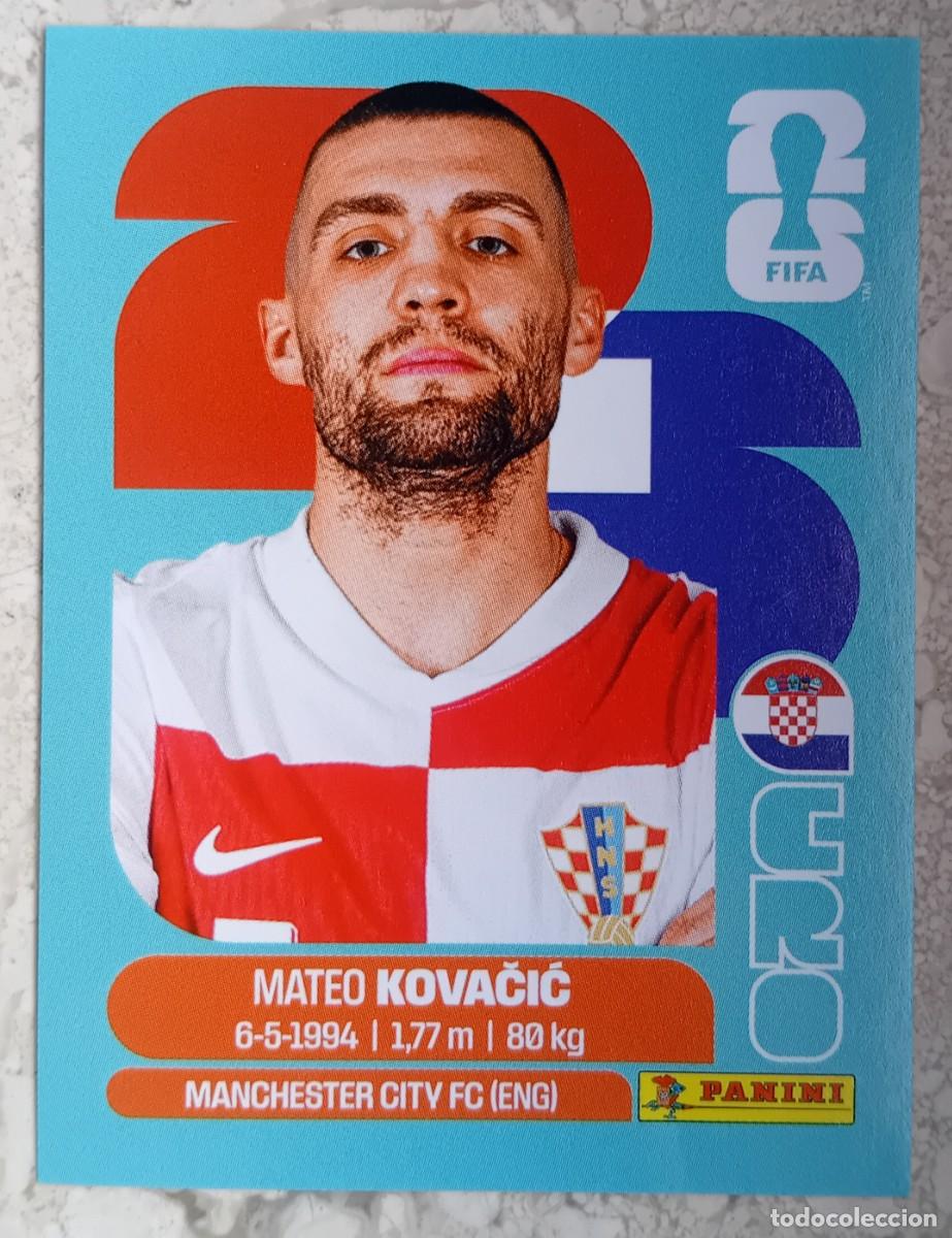 Cartes &agrave; collectionner de Football: Figurina Panini 2026 Cromo World Cup Usa Mundial 2026 Mateo Kovacic Croatia n CRO 10