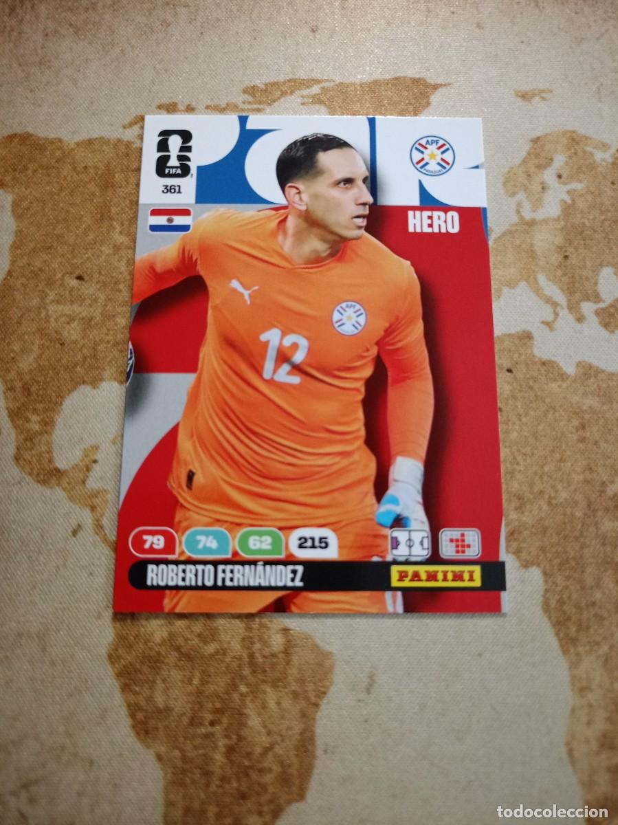 Cartes &agrave; collectionner de Football: Paraguay 361 ROBERTO FERN&Aacute;NDEZ Adrenalyn WORLD cup 2026