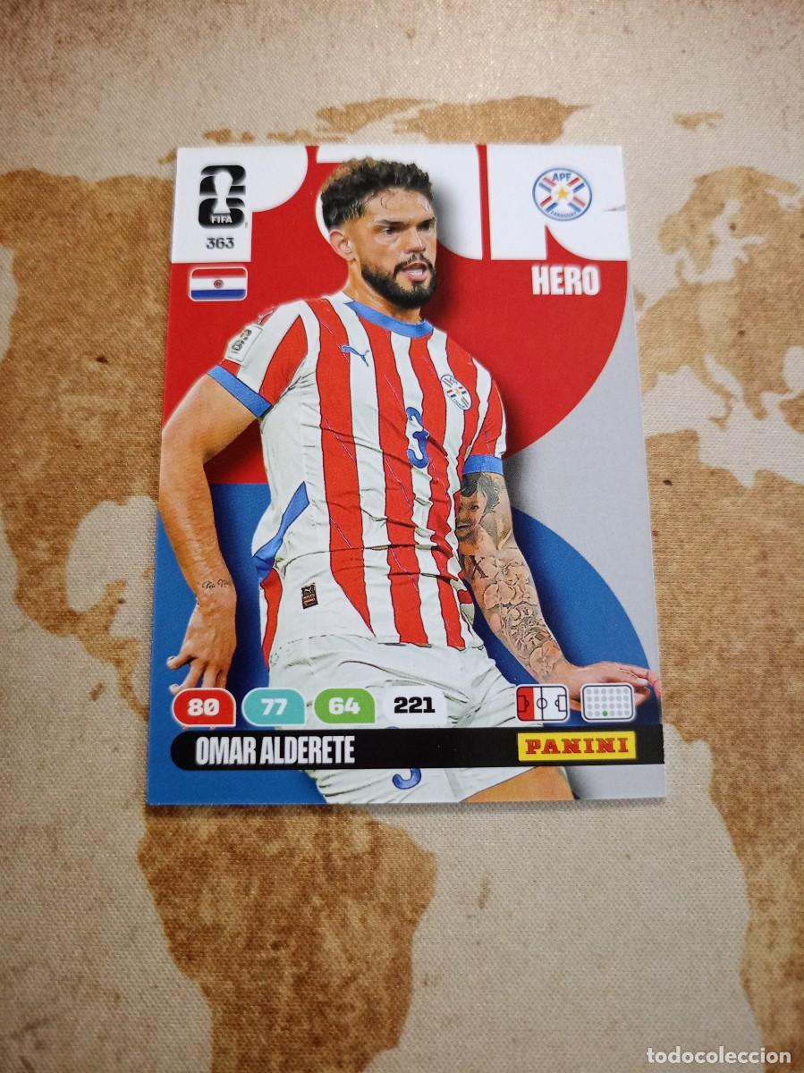 Cromos de f&uacute;tbol: Paraguay 363 OMAR ALDERETE Adrenalyn WORLD cup 2026