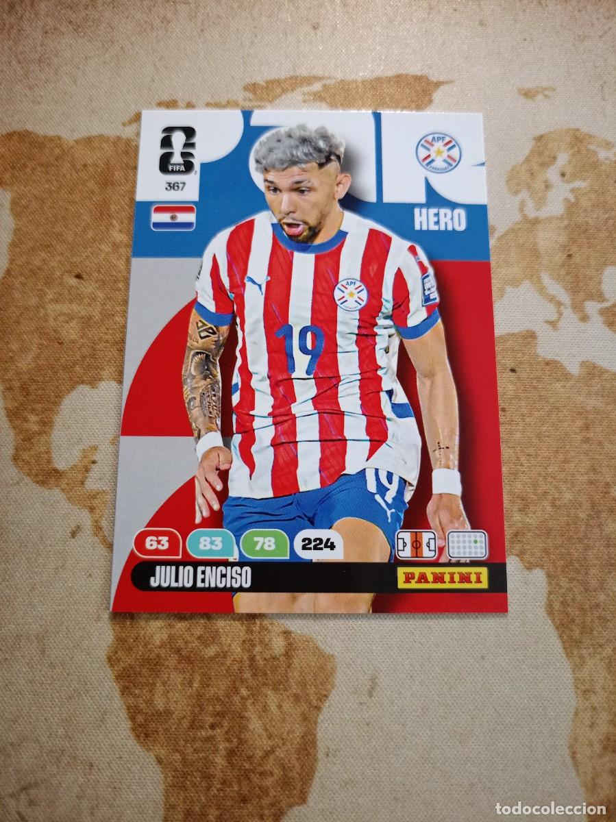 Cromos de f&uacute;tbol: Paraguay 367 JULIO ENCISO Adrenalyn WORLD cup 2026