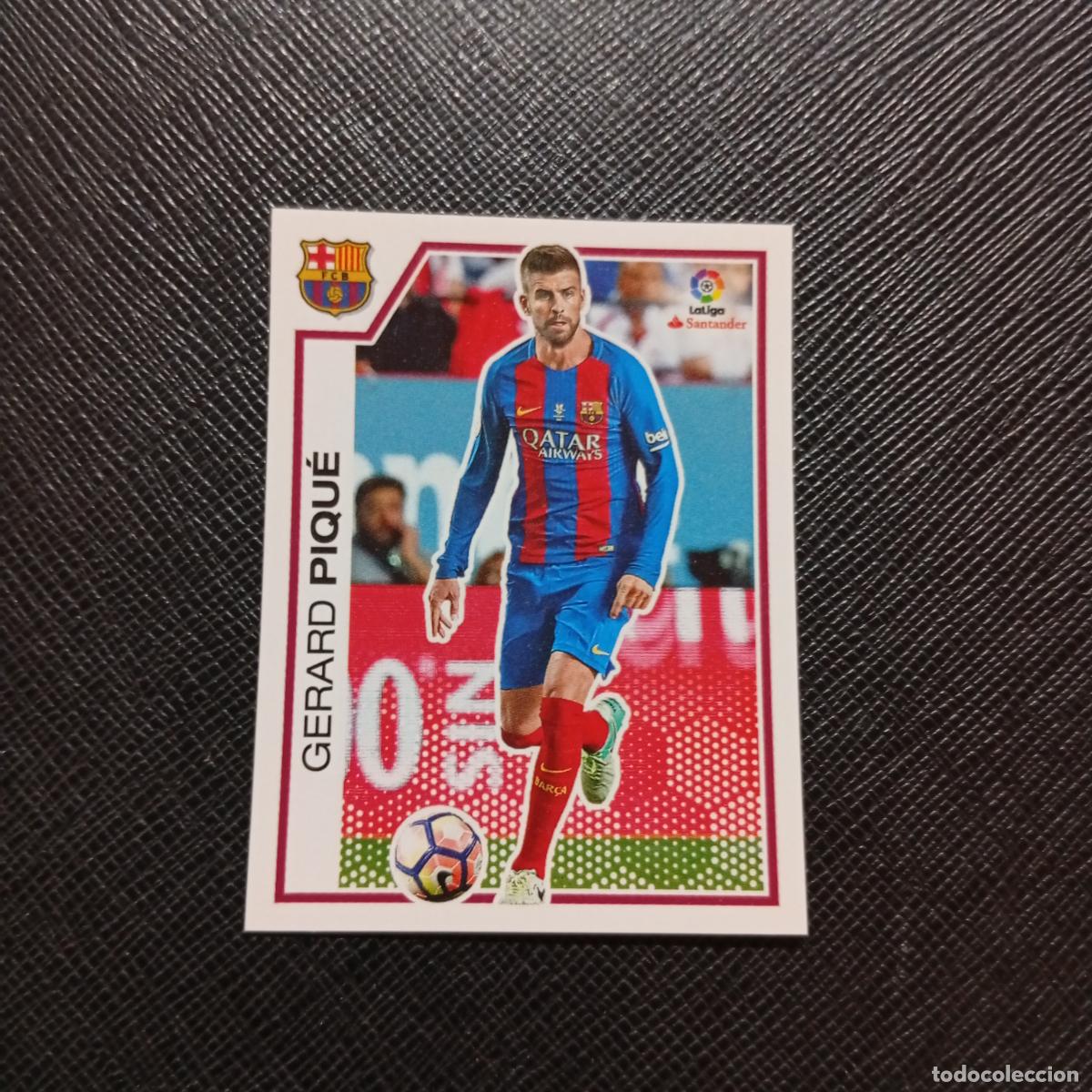 Cromos de f&uacute;tbol: 66 PIQUE BARCELONA PANINI 2016 2017 CROMO 16 17 FUTBOL LIGA - SIN PEGAR - A215 PG6