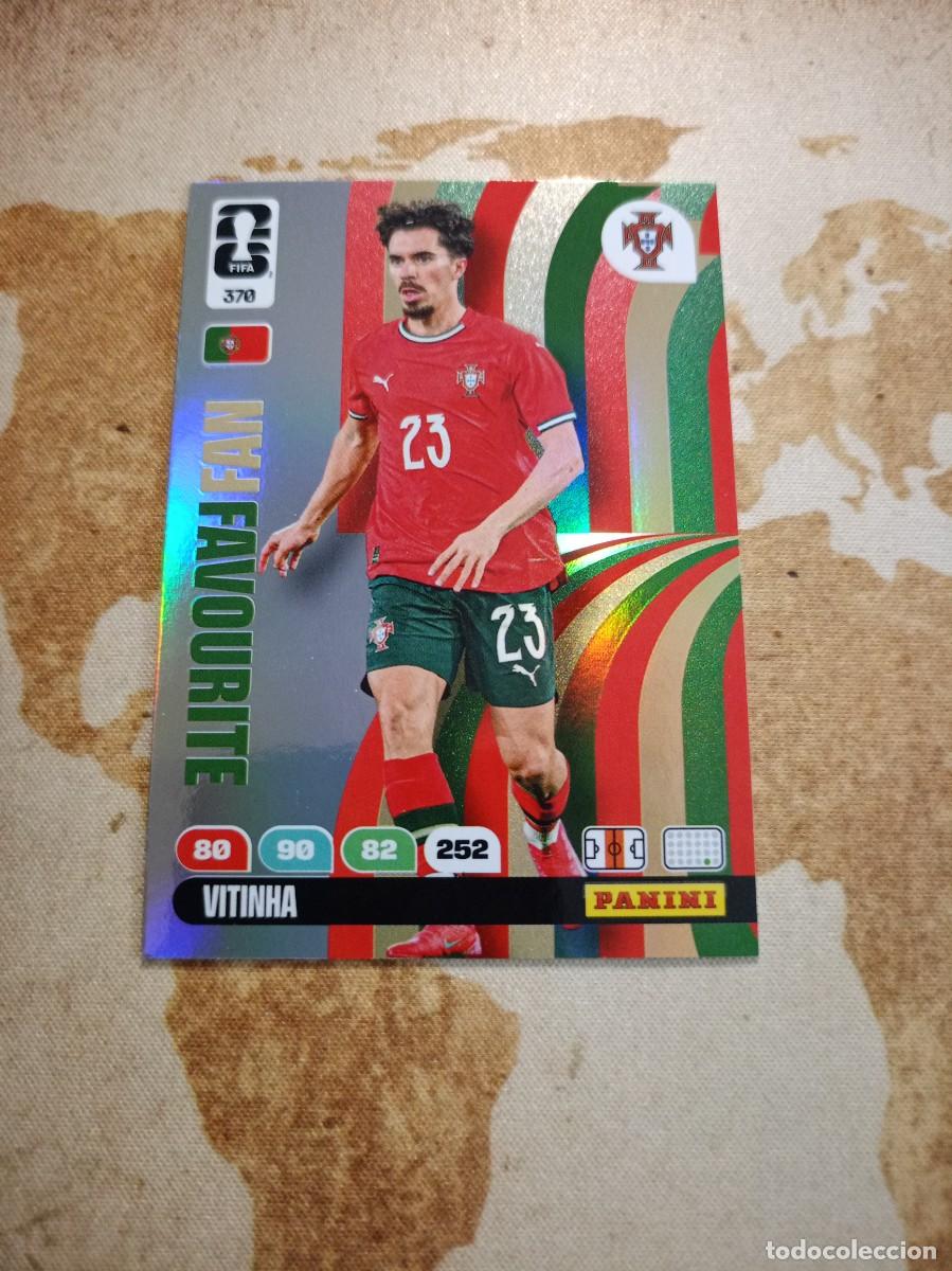 Cromos de f&uacute;tbol: Portugal 370 VITINHA Adrenalyn WORLD cup 2026