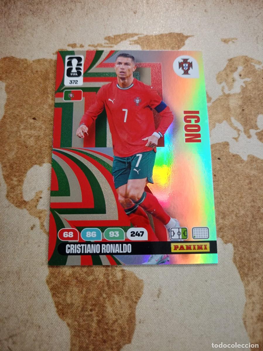 Cromos de f&uacute;tbol: Portugal 372 CRISTIANO RONALDO Adrenalyn WORLD cup 2026